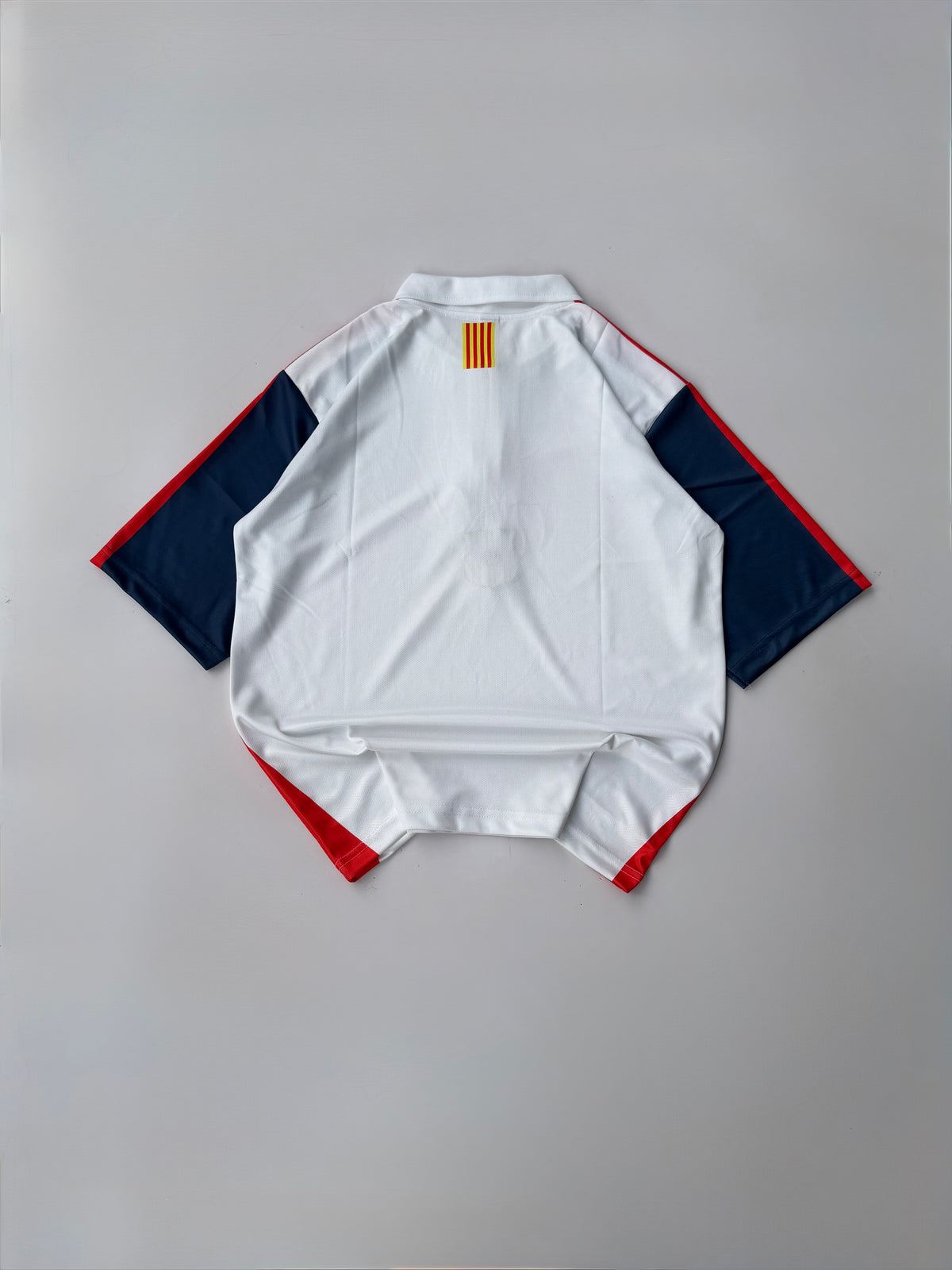 NO NAME BARCELONA RETRO STYLE POLO FIVE SLEEVE EMBROIDERY