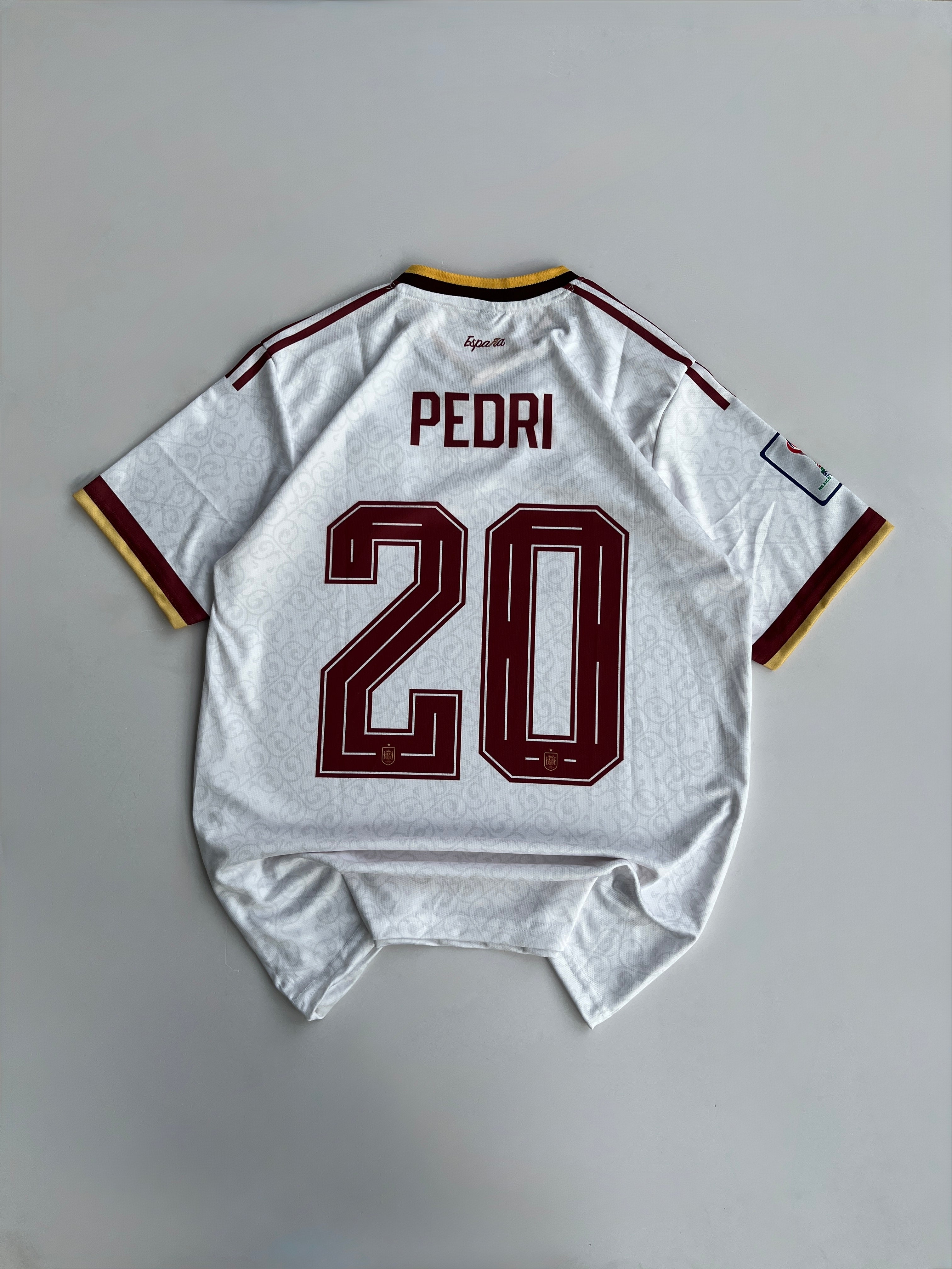 PEDRI 20 SPAIN WORLD CUP HOME KIT 2026
EMBROIDERY