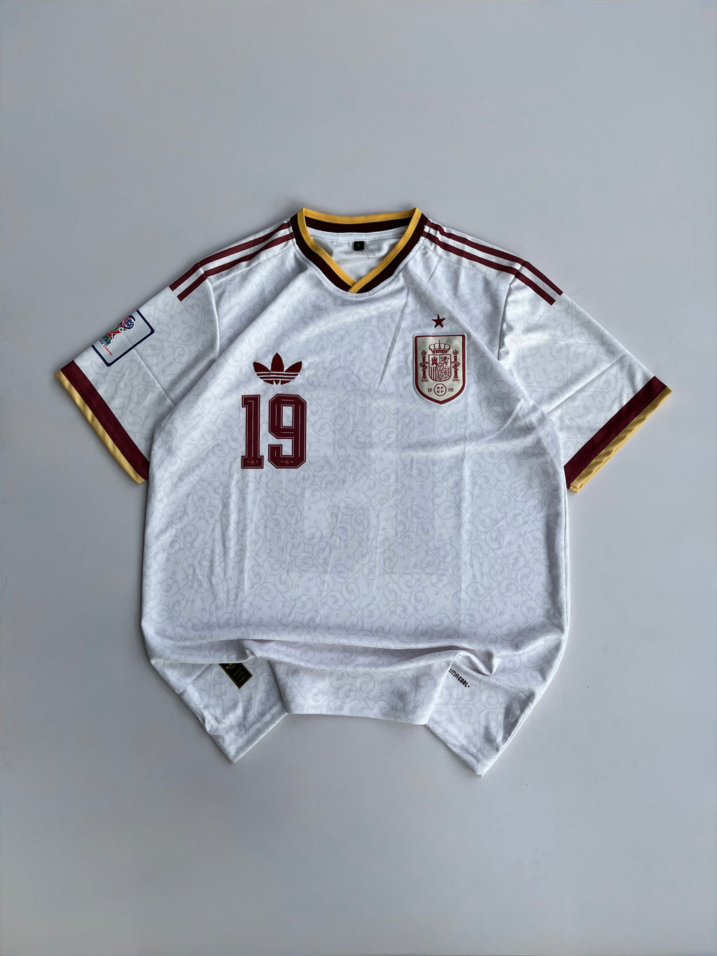 LAMINE YAMAL 19 SPAIN WORLD CUP AWAY KIT 2026
EMBROIDERY