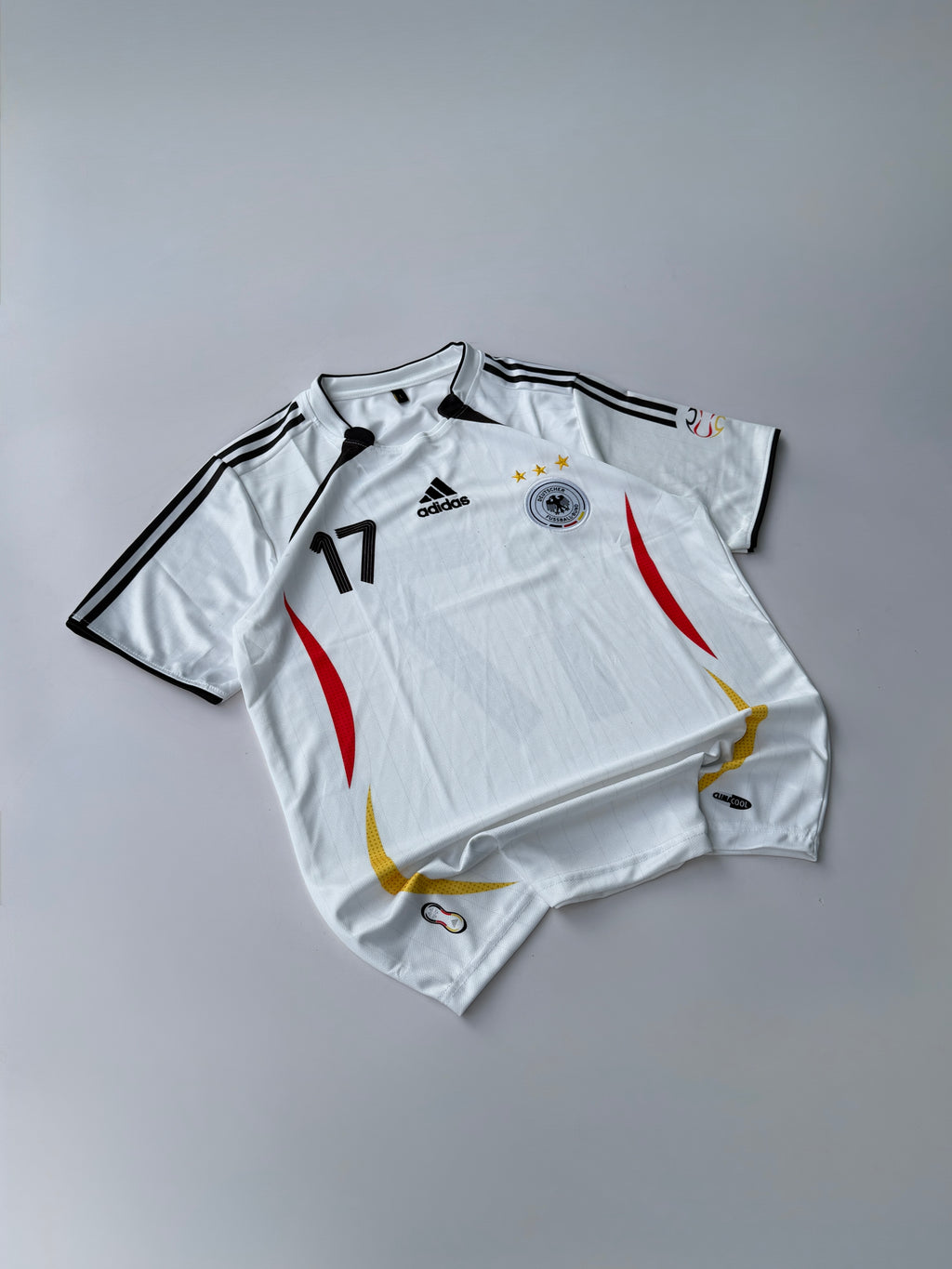 OZIL 17 GERMANY 2006 RETRO WORLD CUP HOME KIT EMBROIDERY