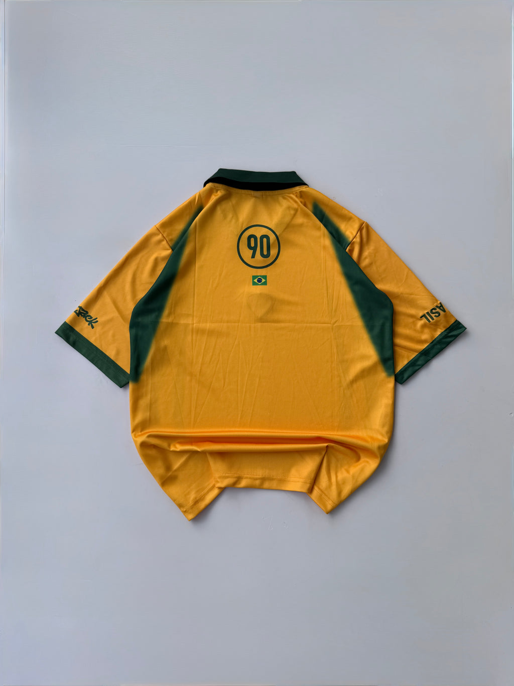 NO NAME BRAZIL CACTUS X NIKE T90 VINTAGE  FIVE SLEEVE EMBROIDERY POLO