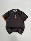 MESSI 10 ARGENTINA BARBITOS BLACK FAN JERSEY EMBROIDERY