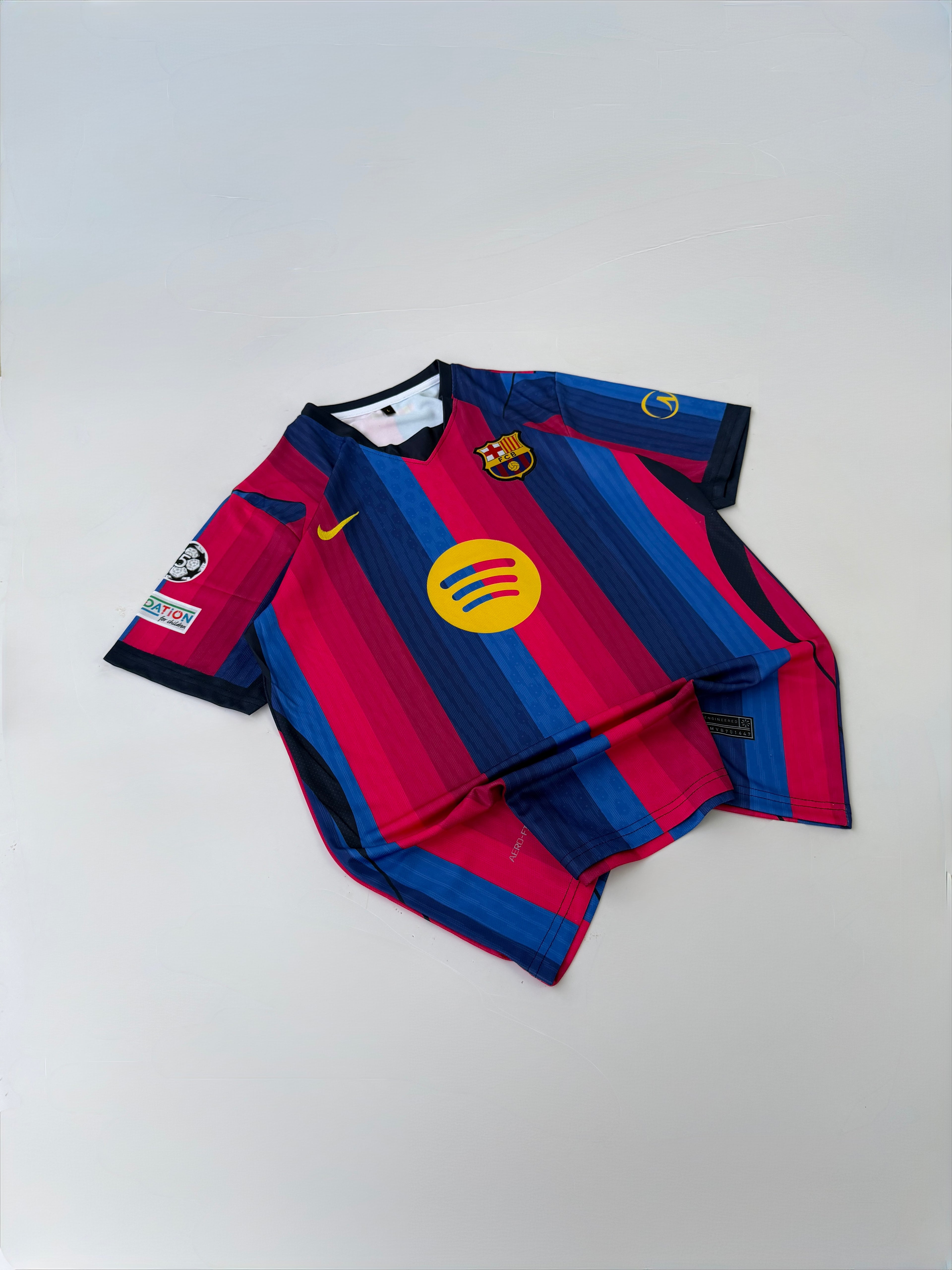 PEDRI 8 BARCELONA 2026/27 NEW SEASON HOME KIT EMBROIDERY