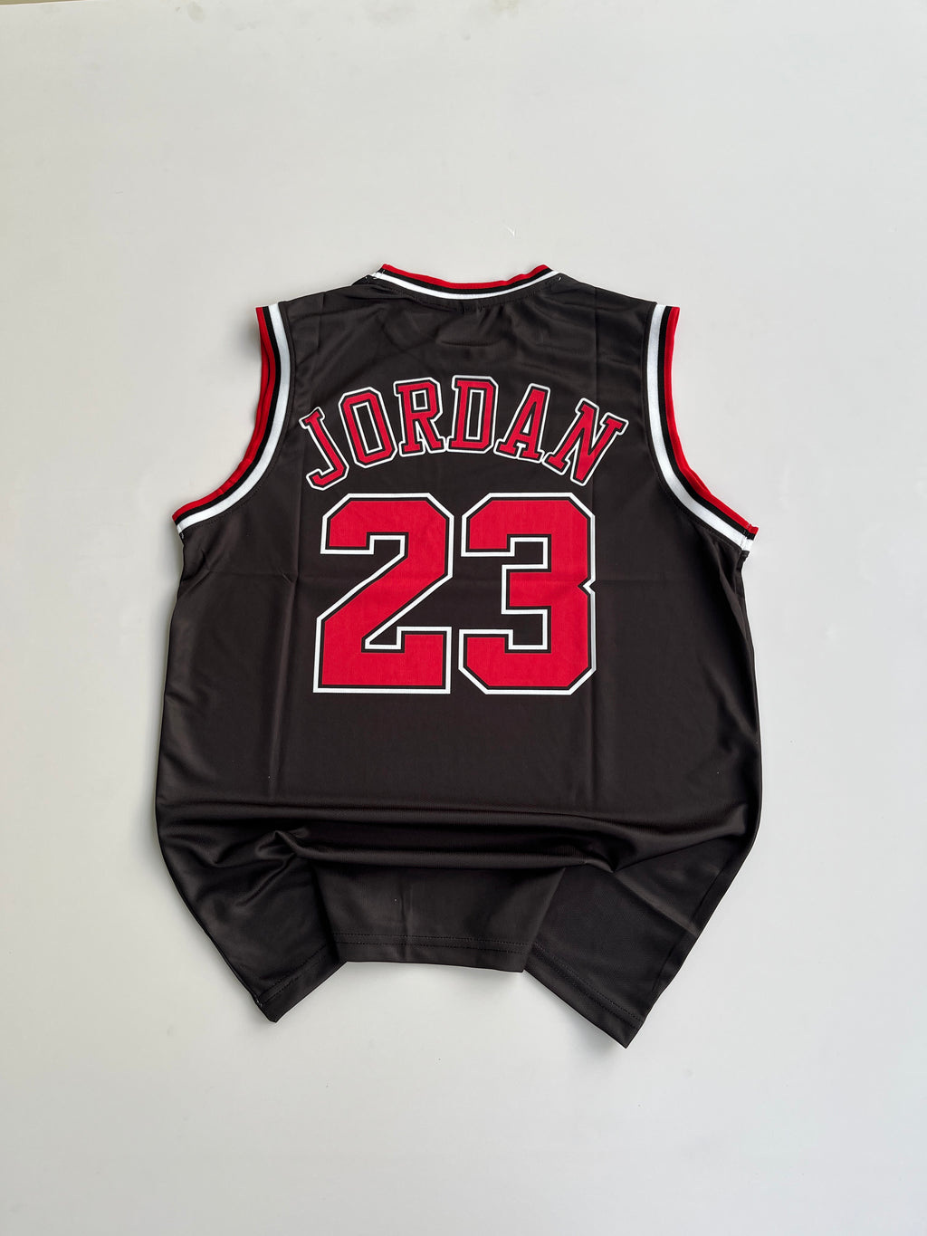 JORDAN 23 NBA JERSEY BLACK SLEEVELESS SUBLIMATION