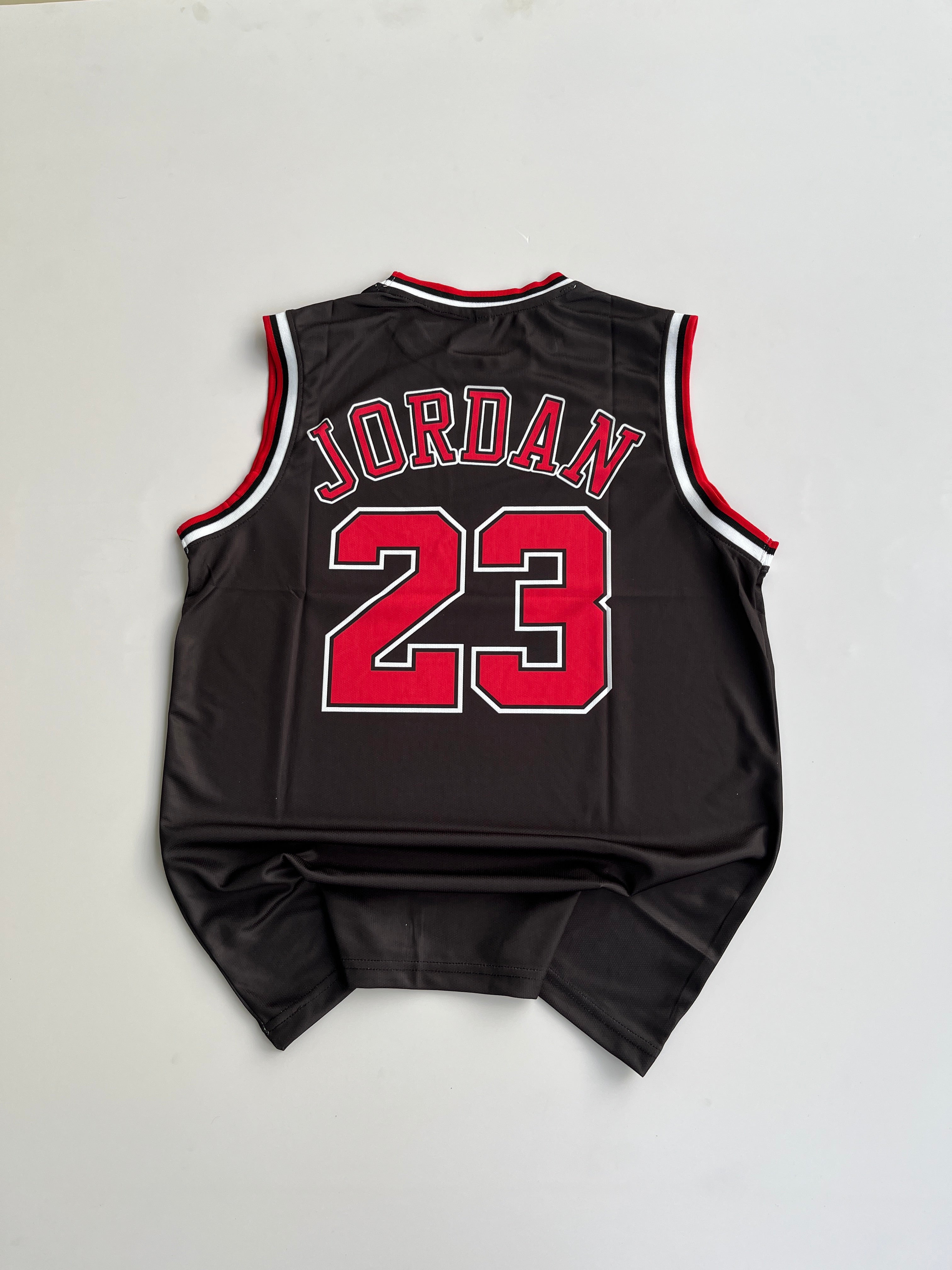JORDAN 23 NBA JERSEY BLACK SLEEVELESS SUBLIMATION