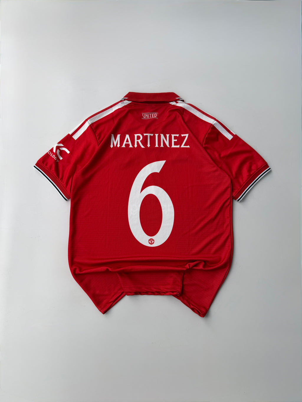 MARTINEZ 6 MANCHESTER UNITED NEW SEASON 2026/27 HOME KIT EMBROIDERY