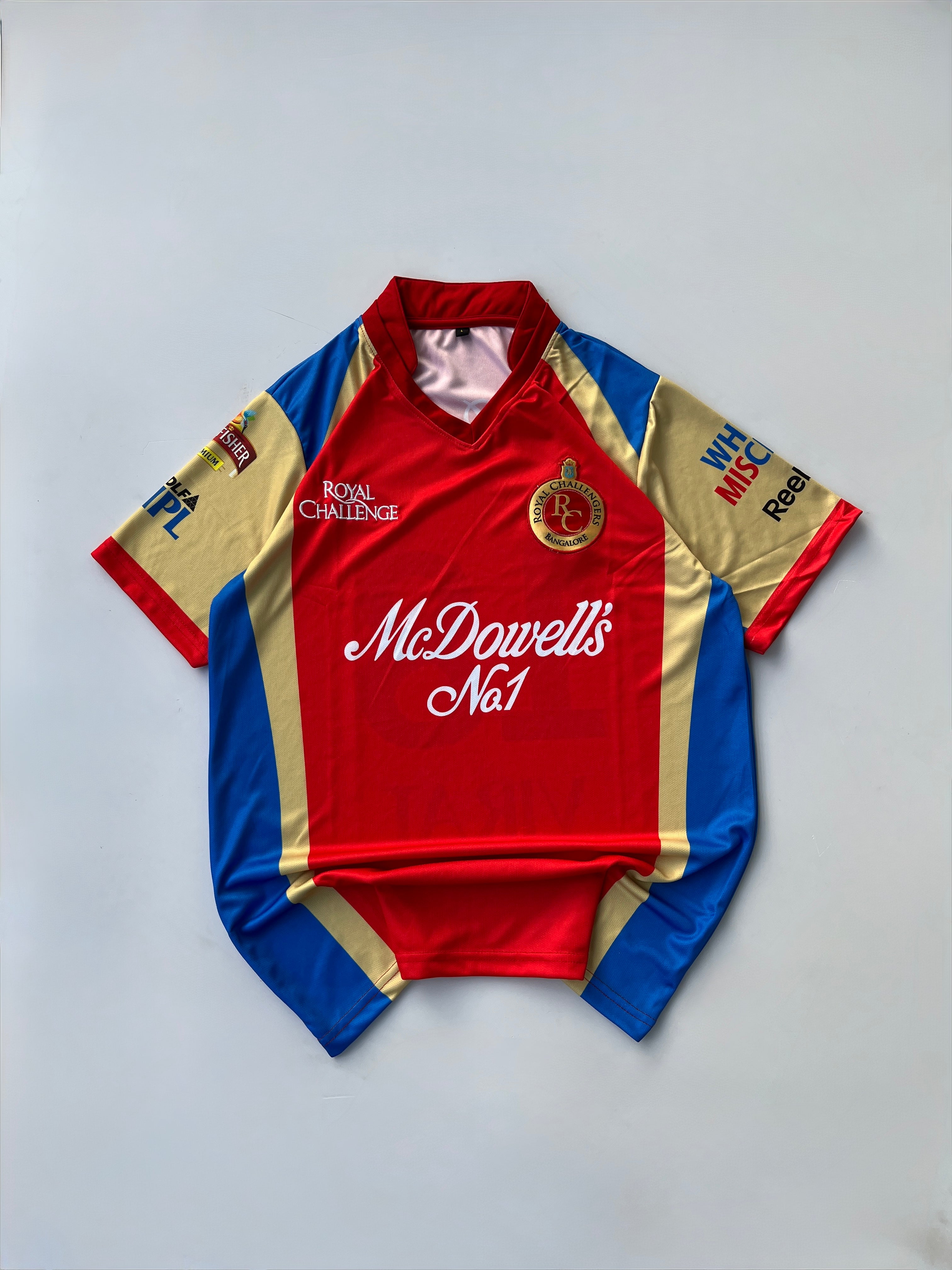 KOHLI 18 ROYOL CHALLENGERS BANGLORE 2011 SEASON KIT EMBROIDERY