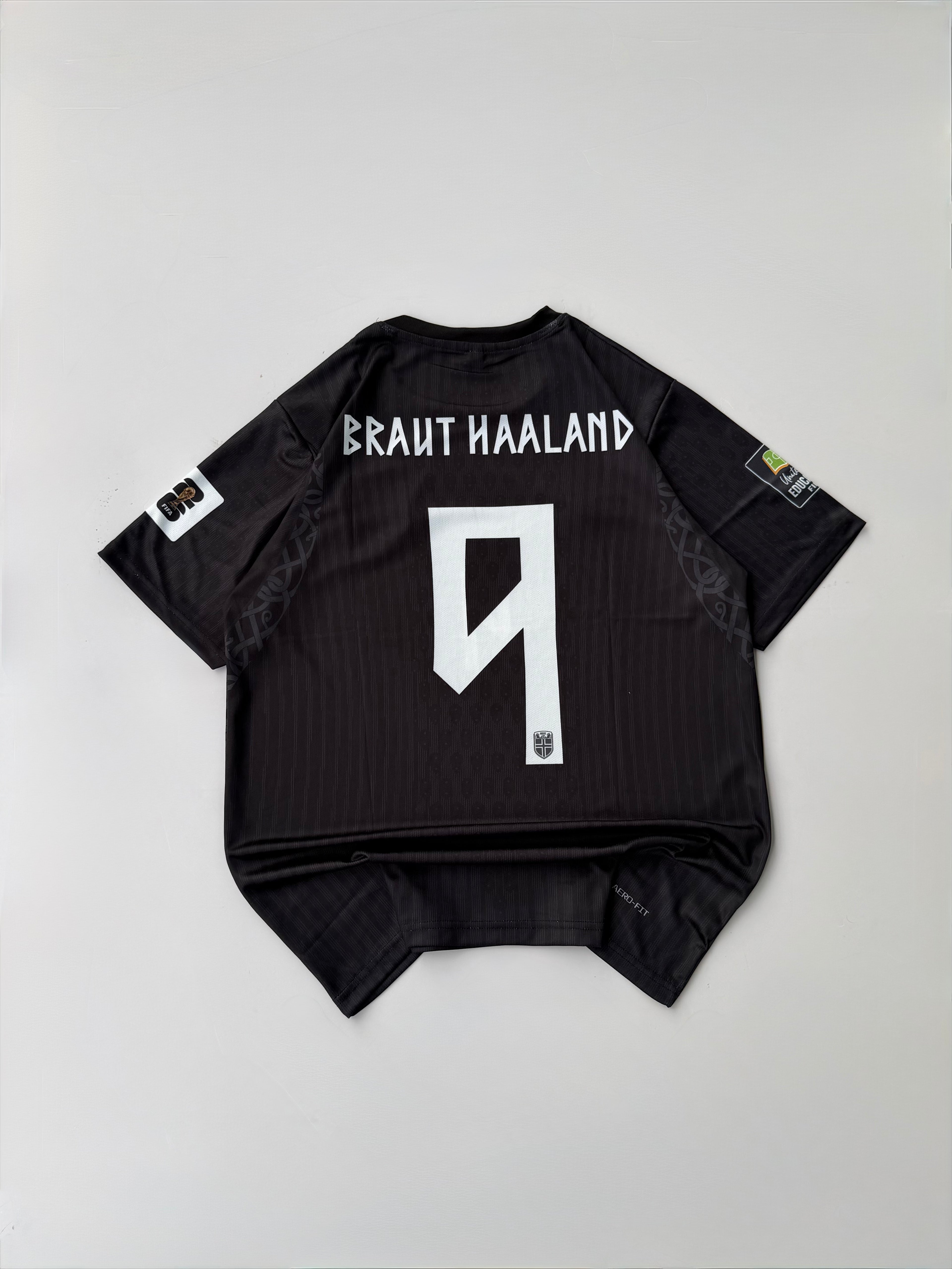 BRAUT HAALAND NORWAY 2026 WORLDCUP AWAY KIT EMBROIDERY