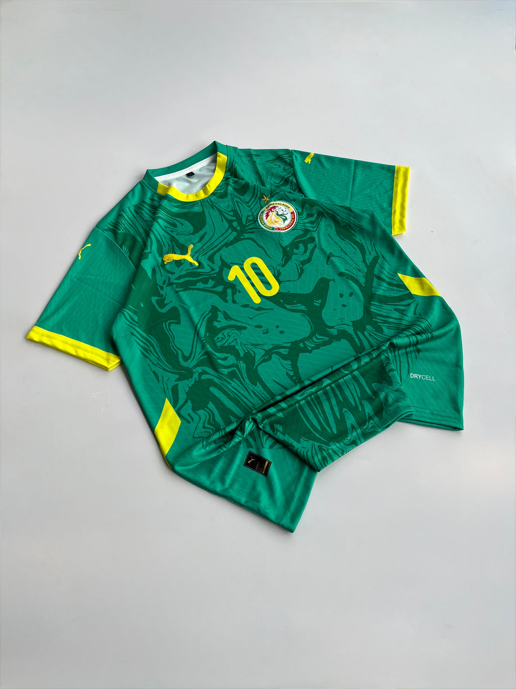 SADIO MANE 10 SENEGEL 2025 MENS AWAY KIT EMBROIDERY