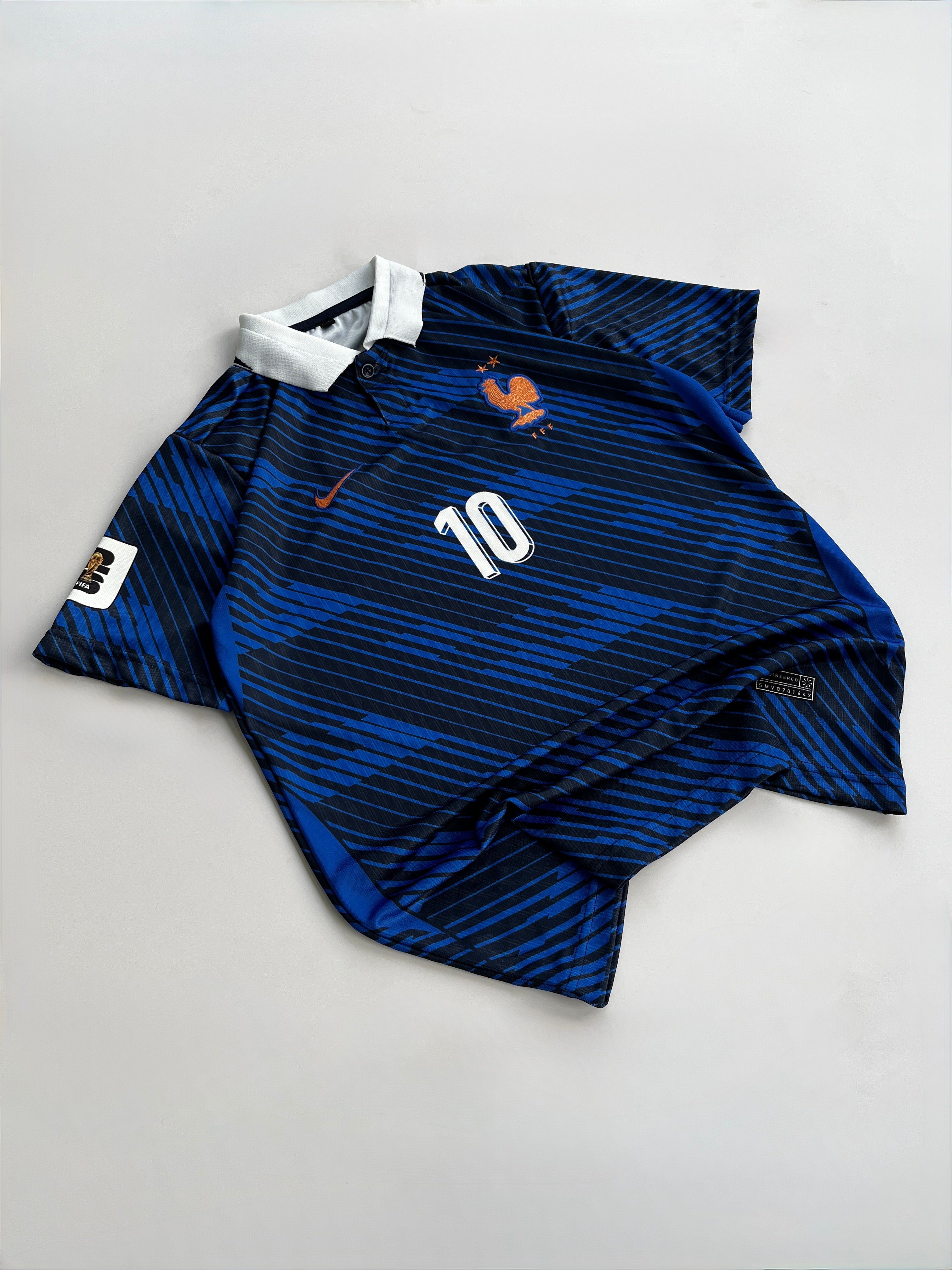 MBAPPE 10 FRANCE 2026 WORLD CUP HOME KIT EMBROIDERY POLO