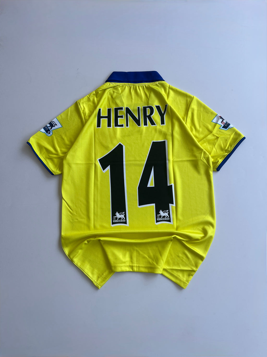 HENRY 14 ARSENAL 2003/04 RETRO AWAY KIT EMBROIDERY POLO