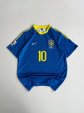 KAKA 10 BRAZIL 2010 WORLD CUP HOME KIT EMBROIDERY