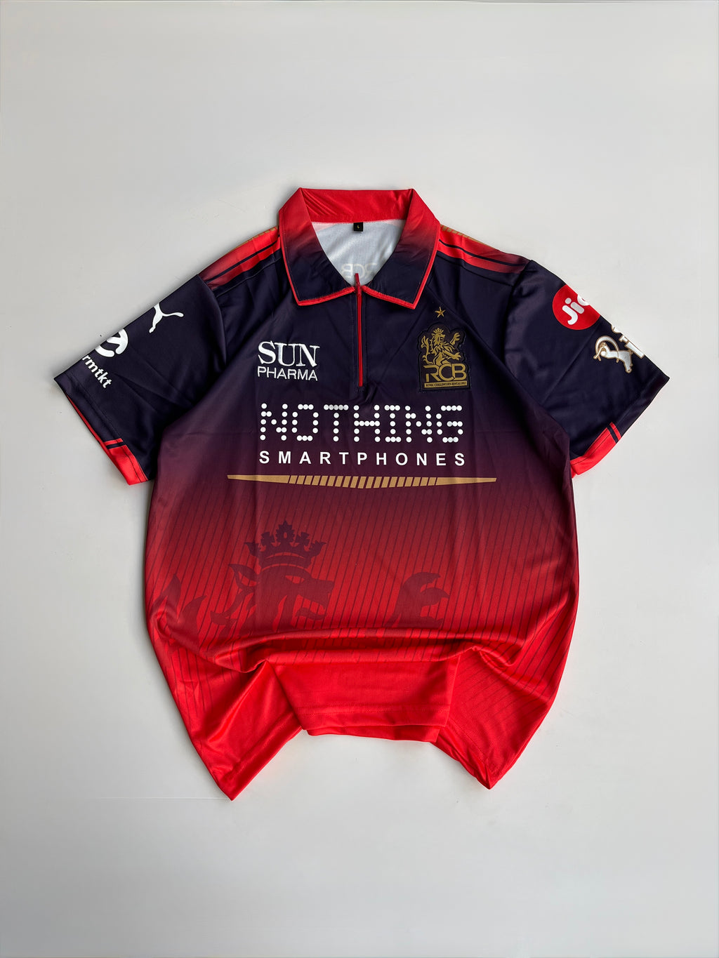 VIRAT KOHLI 18 ROYAL CHALLENGERS BANGLORE  IPL 2026 KIT EMBROIDERY