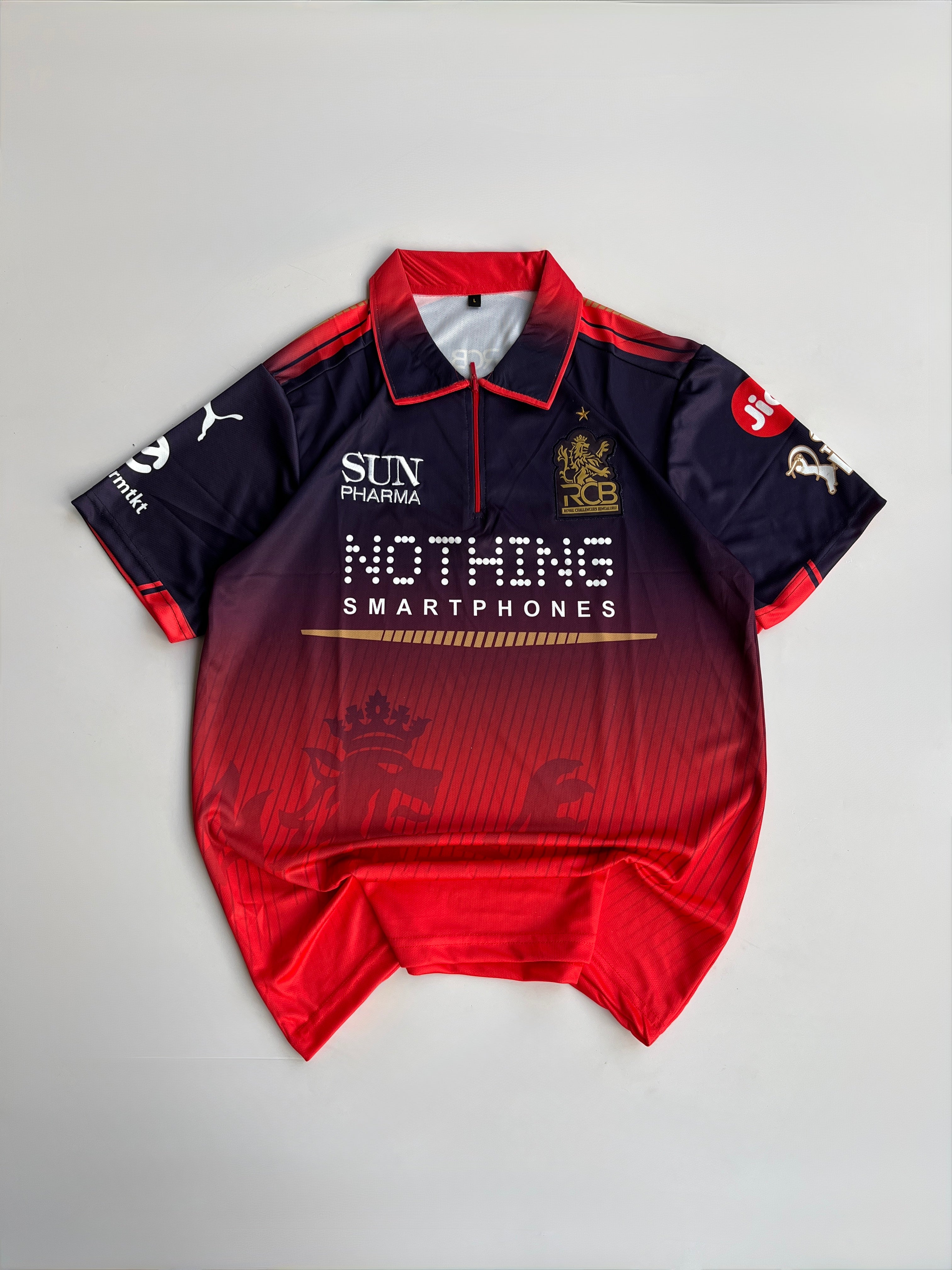 VIRAT KOHLI 18 ROYAL CHALLENGERS BANGLORE  IPL 2026 KIT EMBROIDERY