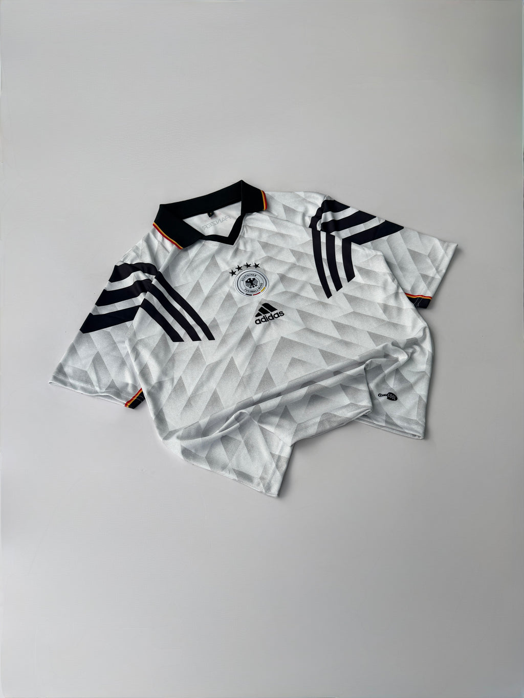 RUMMENIGGE 11 GERMANY NATIONAL TEAM INSPIRED HOME KIT  FIVE SLEEVE EMBROIDERY