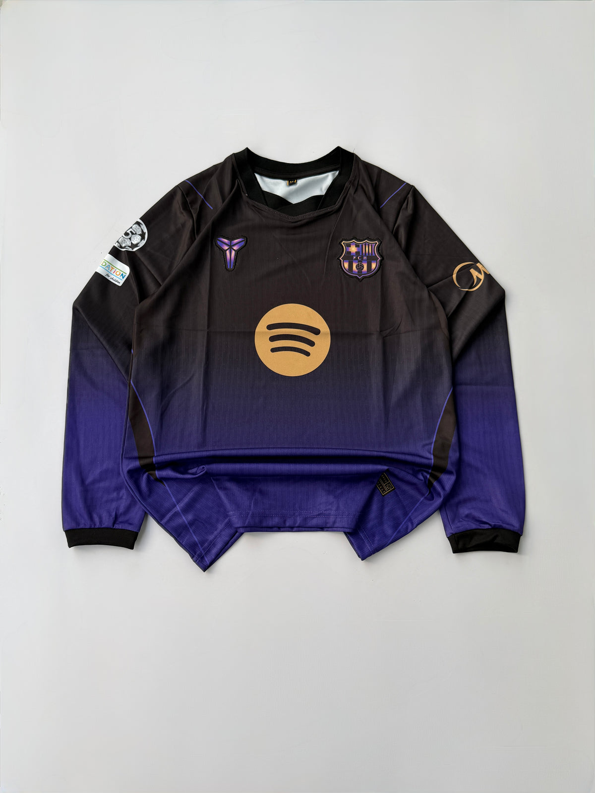 NO NAME BARCELONA 2026/27 AWAY KIT FULL SLEEVE EMBROIDERY