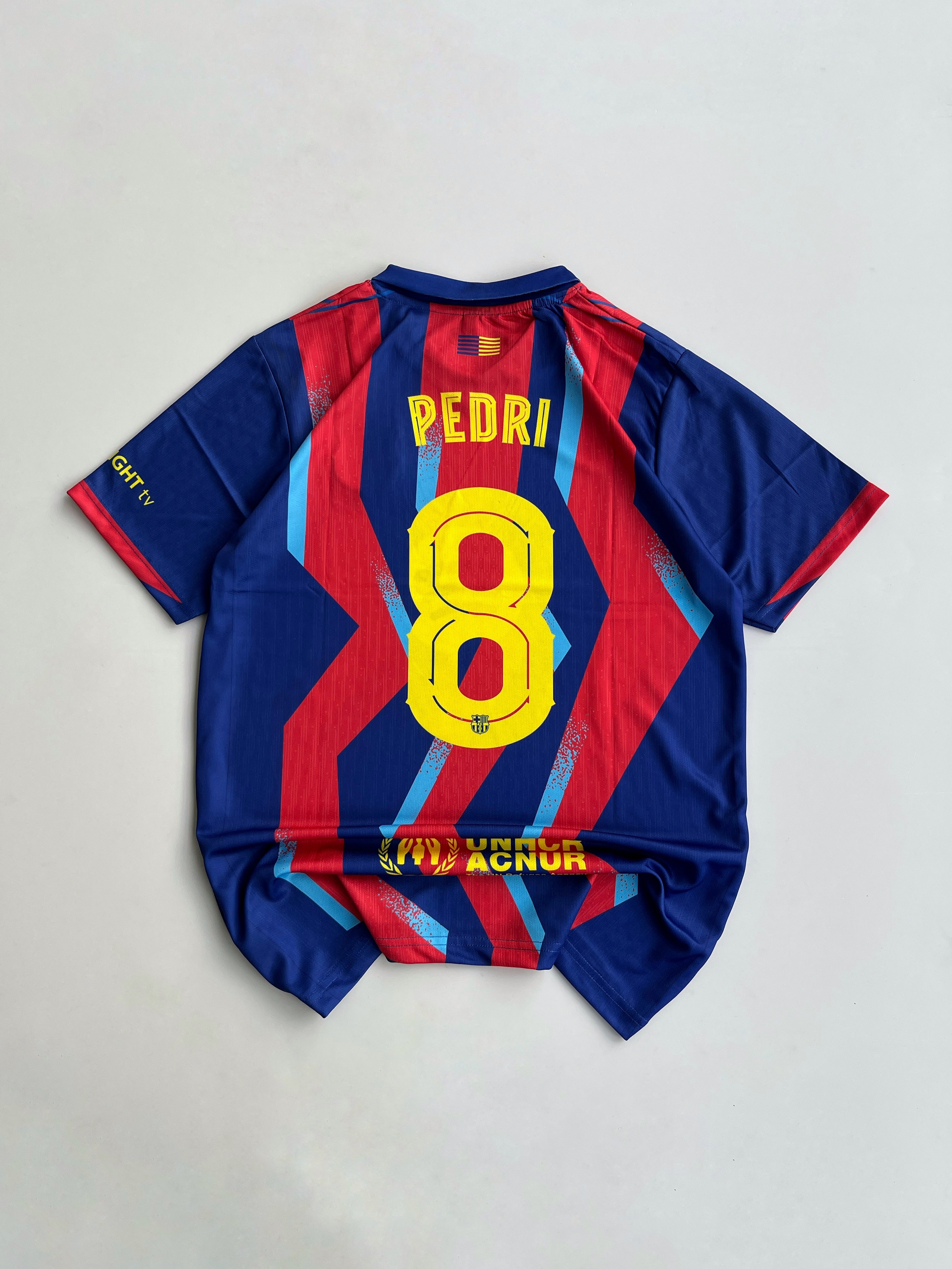 PEDRI 8 BARCELONA 2025/26 FOURTH KIT “EL CLASSICO” TRIBUTE EDITION KIT EMBROIDERY