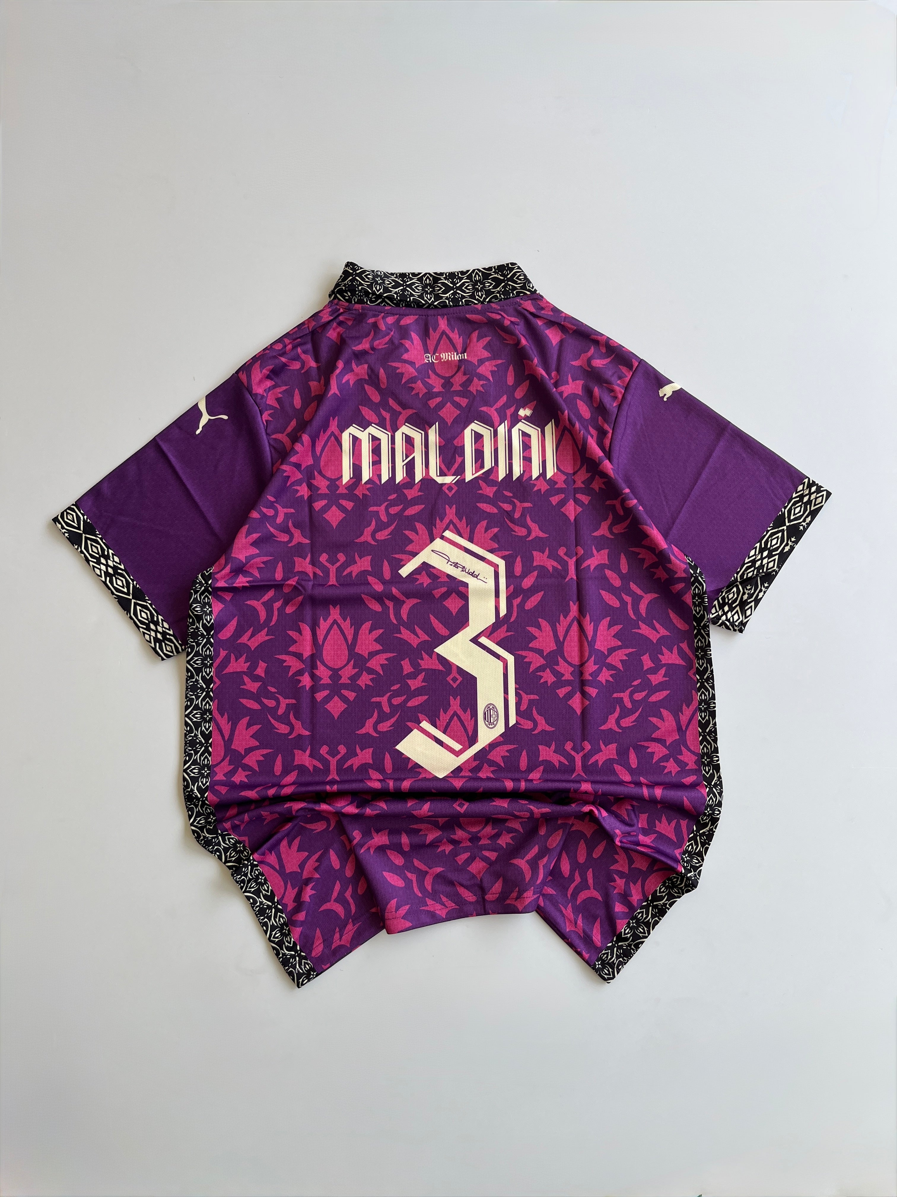MALDINI 3 AC MILAN 2025/26  SPECIAL EDITION  KIT EMBROIDERY