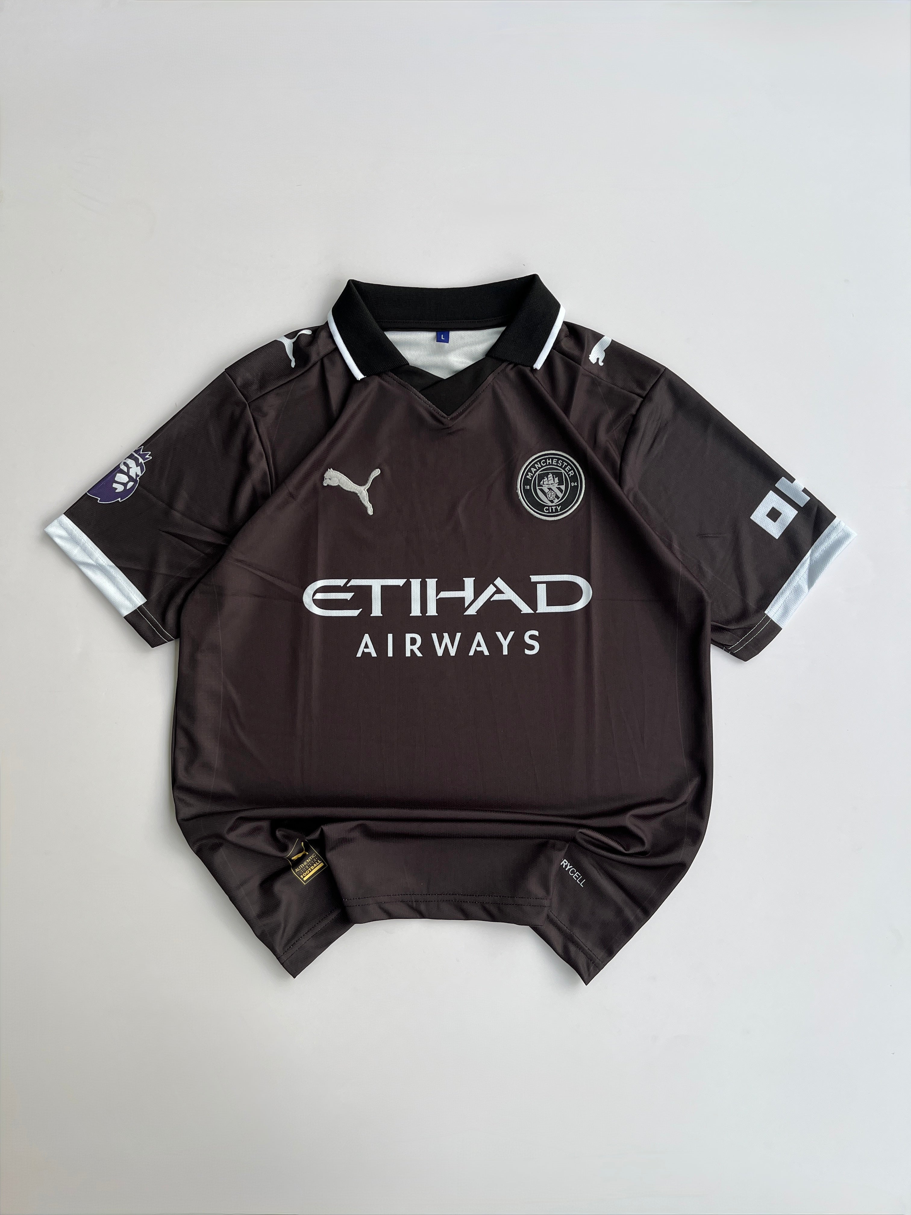 HAALAND 9 MANCHESTER CITY 2025/26 NEW SEASON AWAY KIT EMBROIDERY