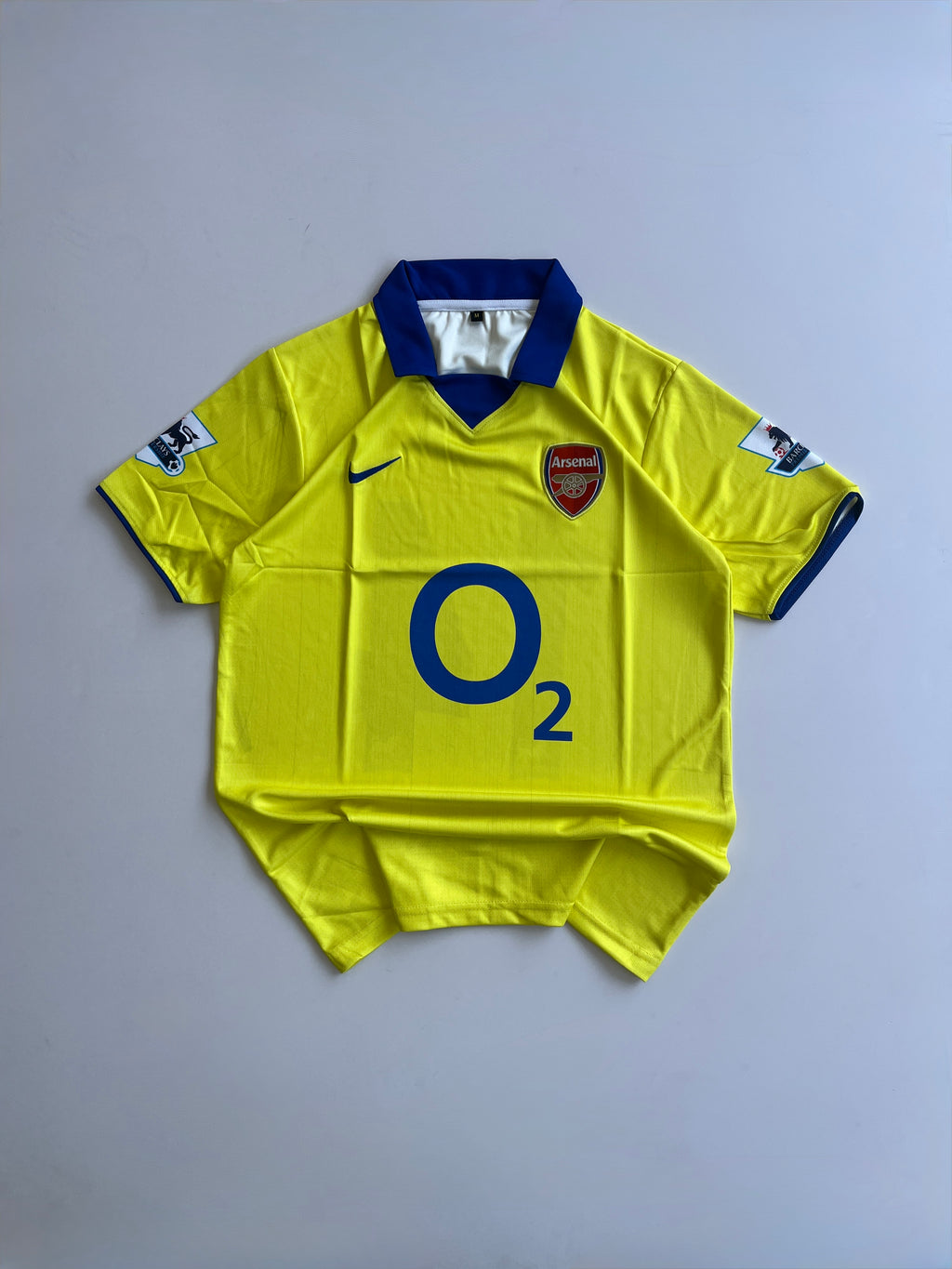HENRY 14 ARSENAL 2003/04 RETRO AWAY KIT EMBROIDERY POLO
