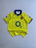 HENRY 14 ARSENAL 2003/04 RETRO AWAY KIT EMBROIDERY POLO