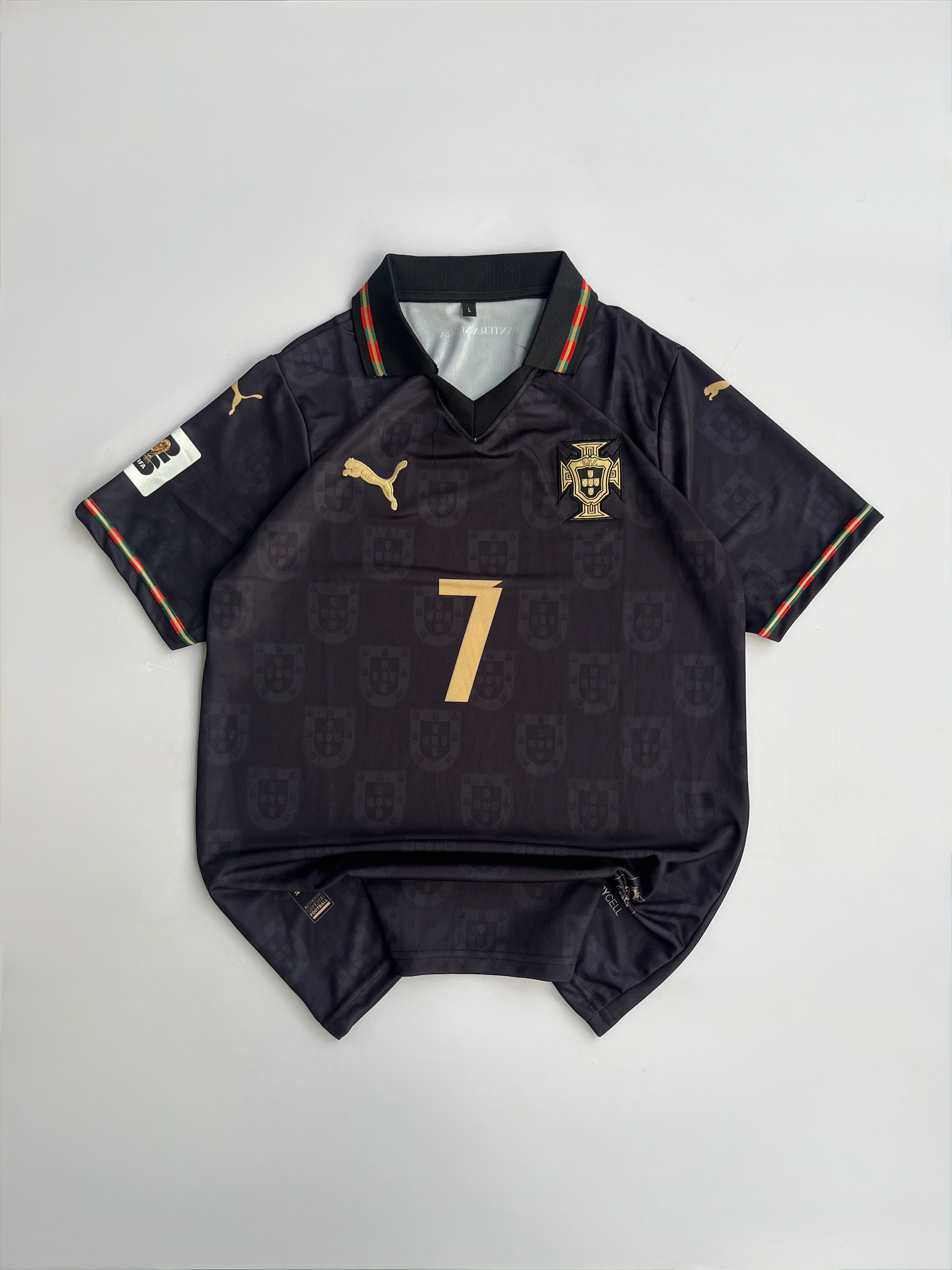 RONALDO 7 PORTUGAL 2025/26 KIT EMBROIDERY POLO