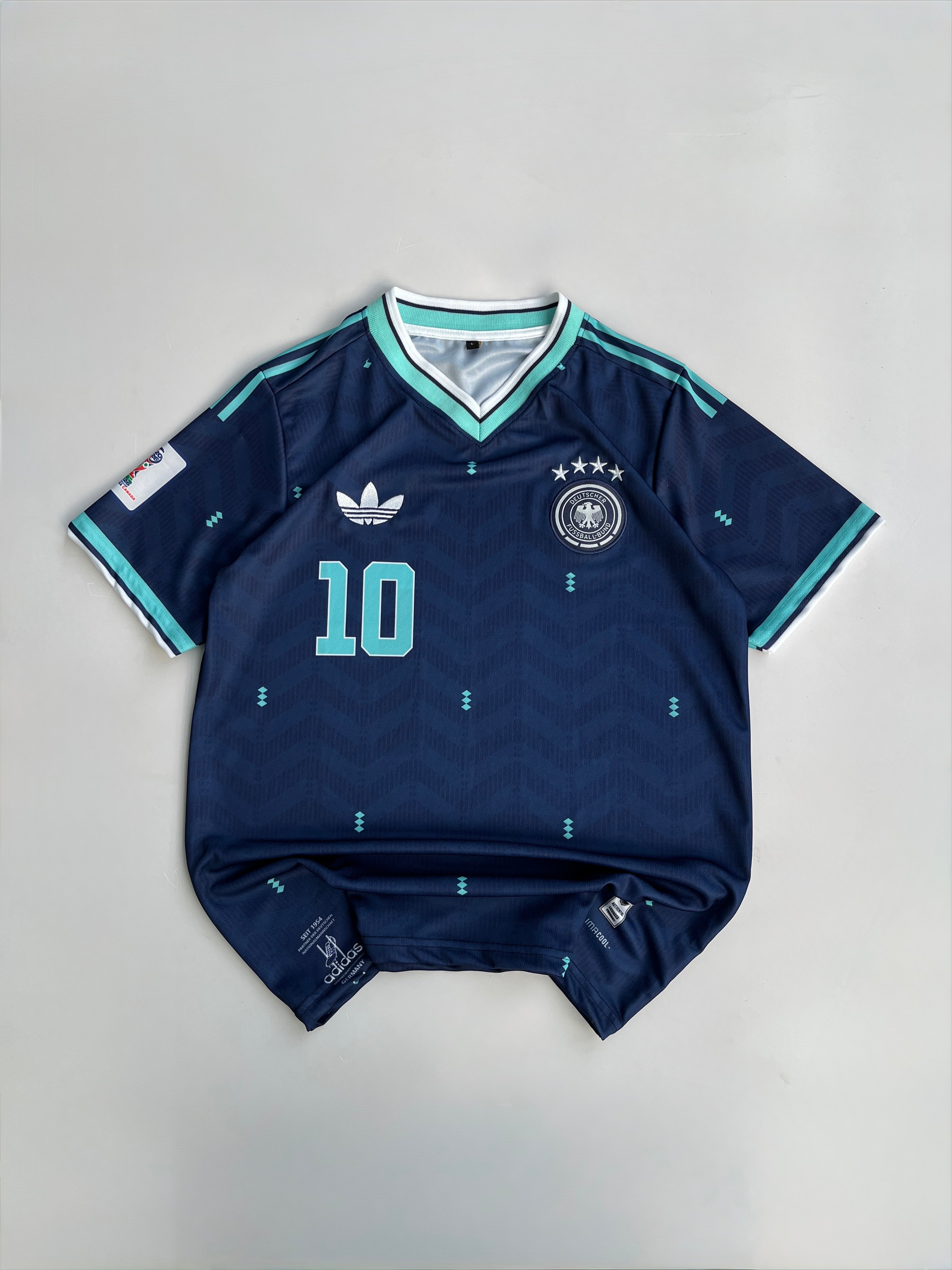 MUSIALA 10 GERMANY 2026 WORLD CUP AWAY KIT EMBROIDERY