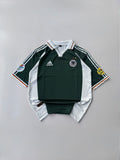 BALLACK 13 GERMANY 2000/02 RETRO AWAY KIT EMBROIDERY FIVE SLEEVE COLLER
