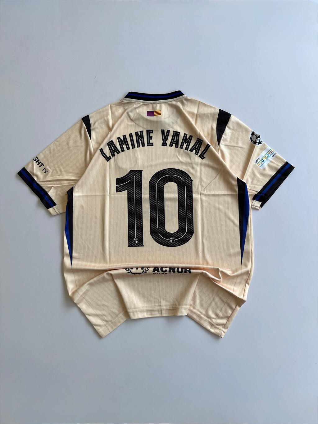 YAMAL 10 BARCELONA 2025/26 NEW SEASON AWAY  KIT EMBROIDERY