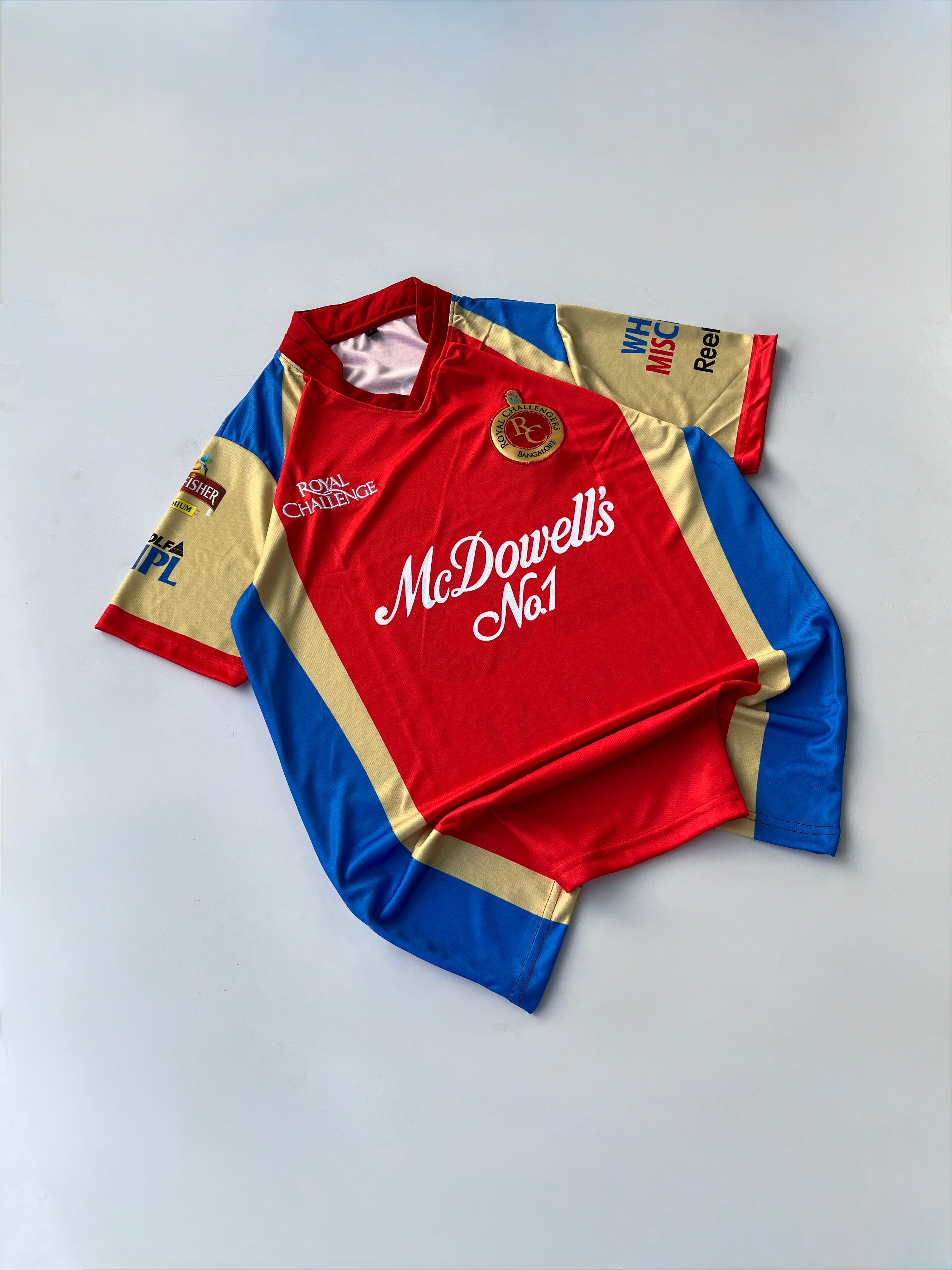 KOHLI 18 ROYOL CHALLENGERS BANGLORE 2011 SEASON KIT EMBROIDERY