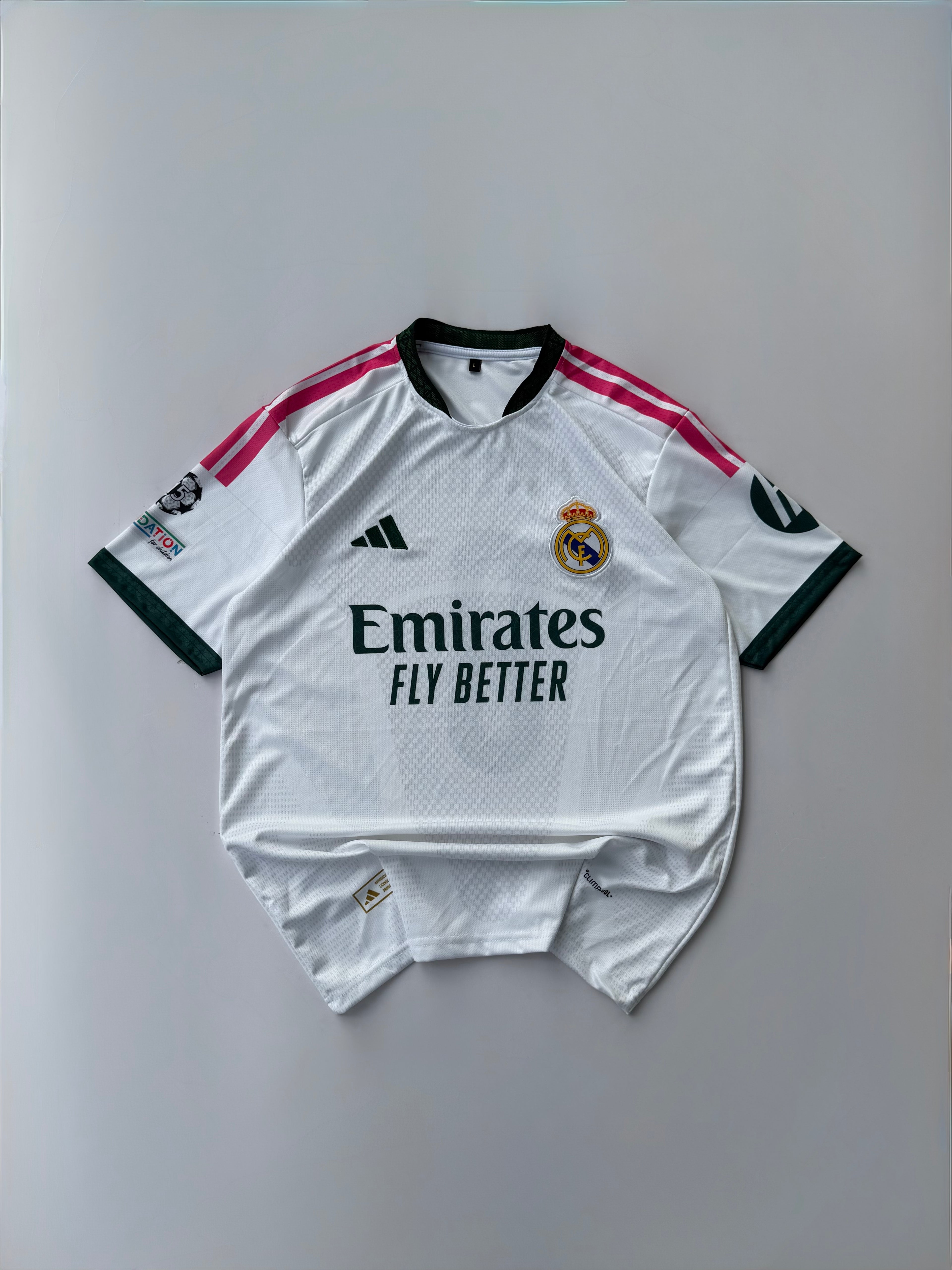 BELLINGHAM 5 REAL MADRID 2026/27 NEW SEASON HOME  KIT EMBROIDERY