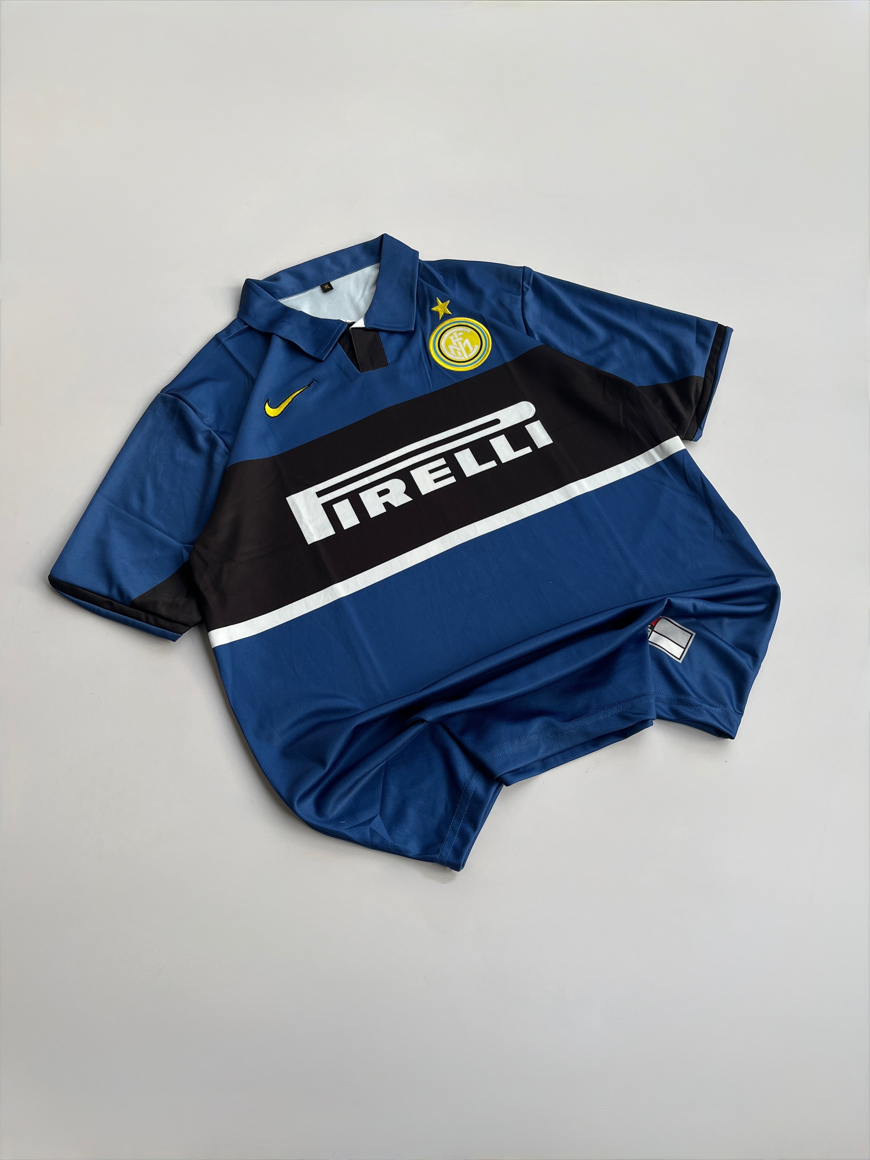J.ZENETTI 4 INTERMILAN 1998/99 THIRD KIT RETRO EMBROIDERY