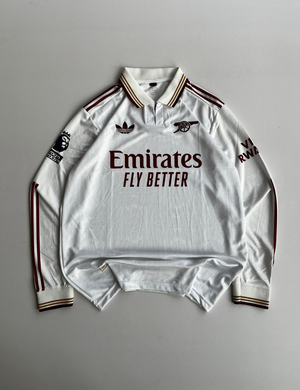 NO NAME ARSENAL 2025/26 HOME KIT EMBROIDERY FULL SLEEVE