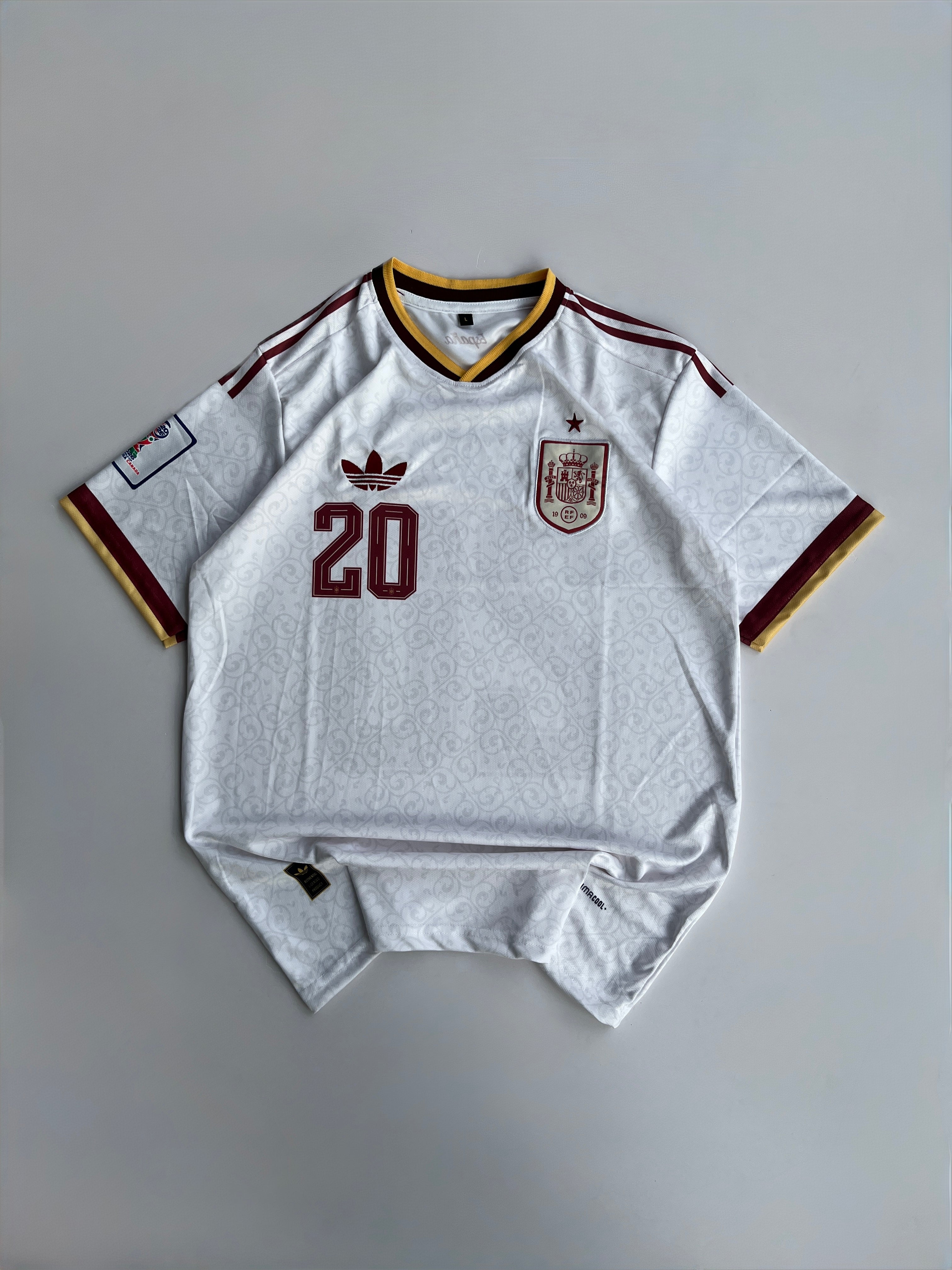 PEDRI 20 SPAIN WORLD CUP HOME KIT 2026
EMBROIDERY