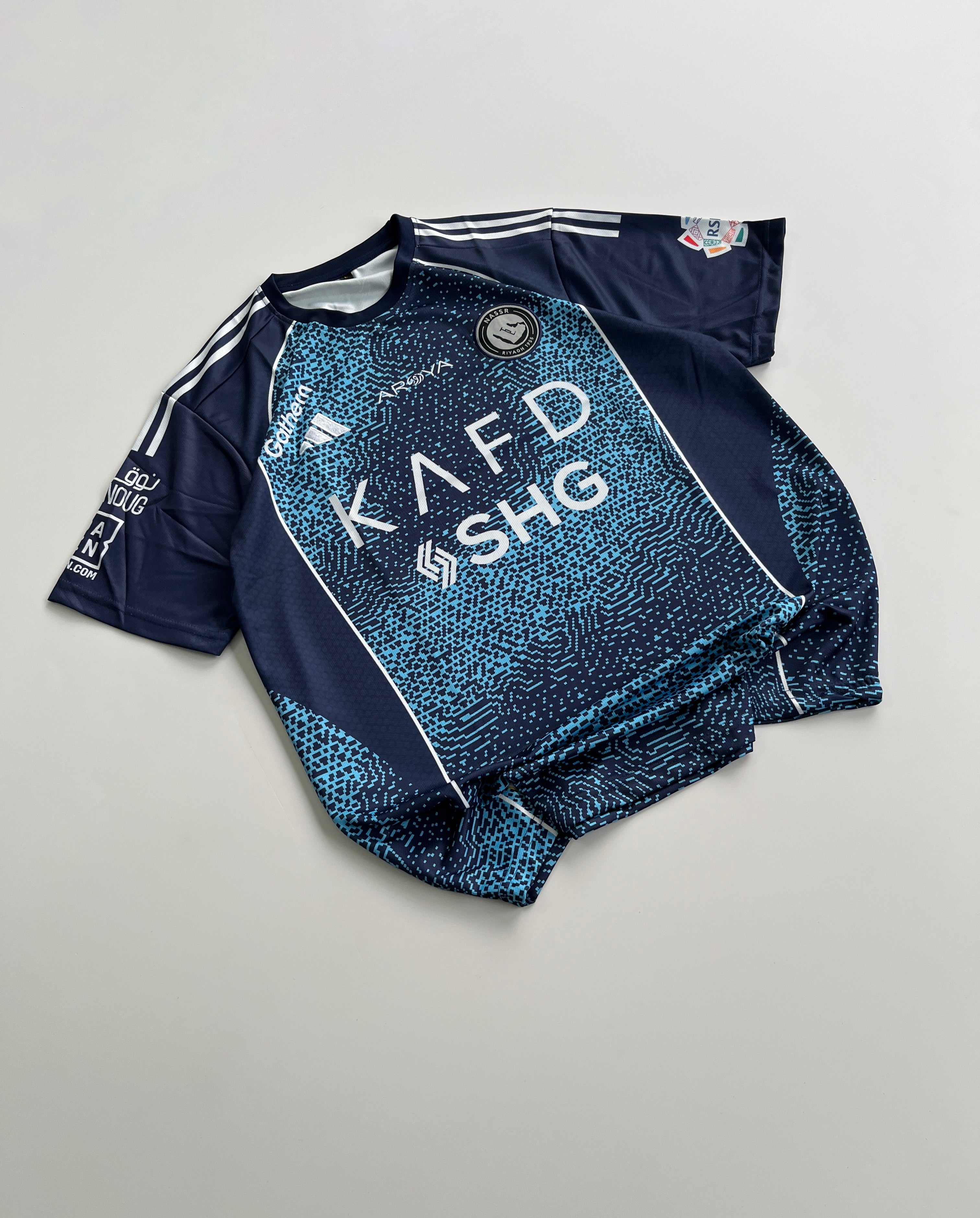 RONALDO 7 AL-NASSR 25/36 AWAY KIT EMBROIDERY