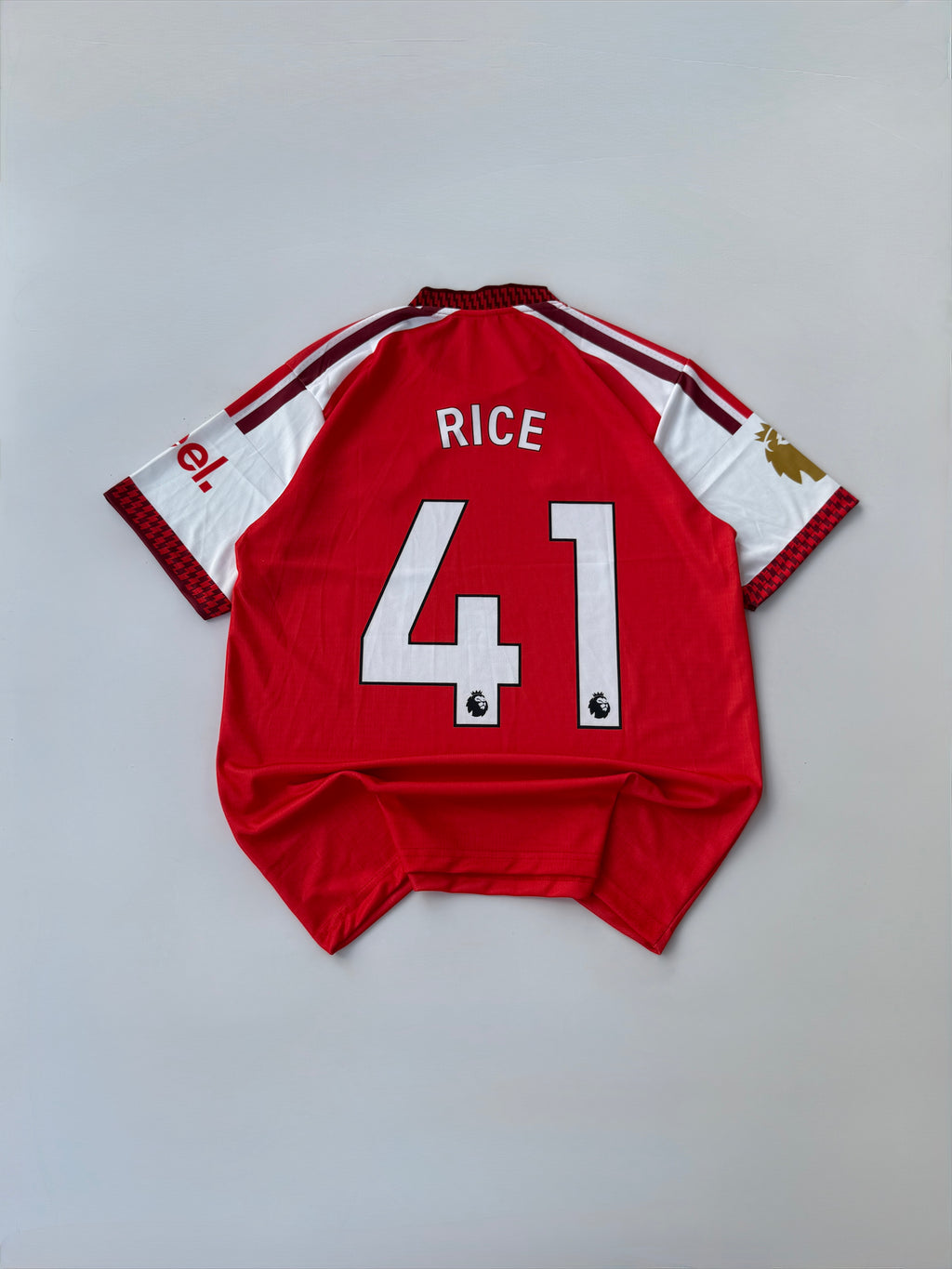 RICE 41 ARSENAL NEW SEASON 2026/27 HOME KIT EMBROIDERY