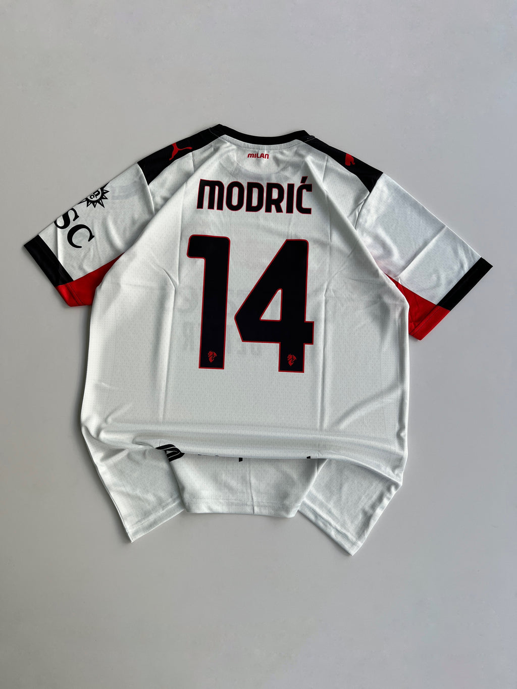 LUKA MODRIC 14 AC MILAN 25-26 THIRD KIT EMBROIDERY