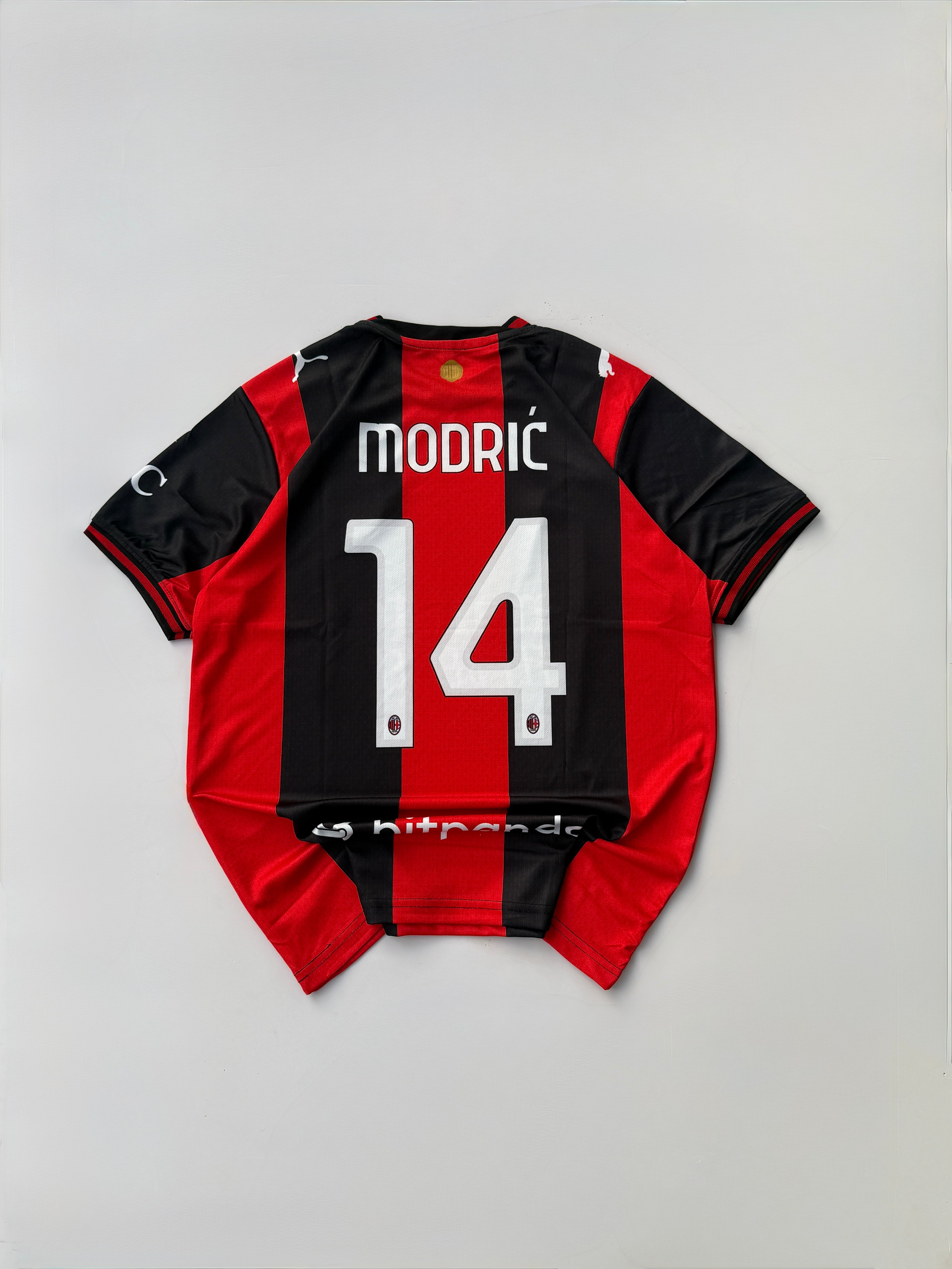 LUKA MODRIC AC MILAN 2026/27 HOME KIT EMBROIDERY