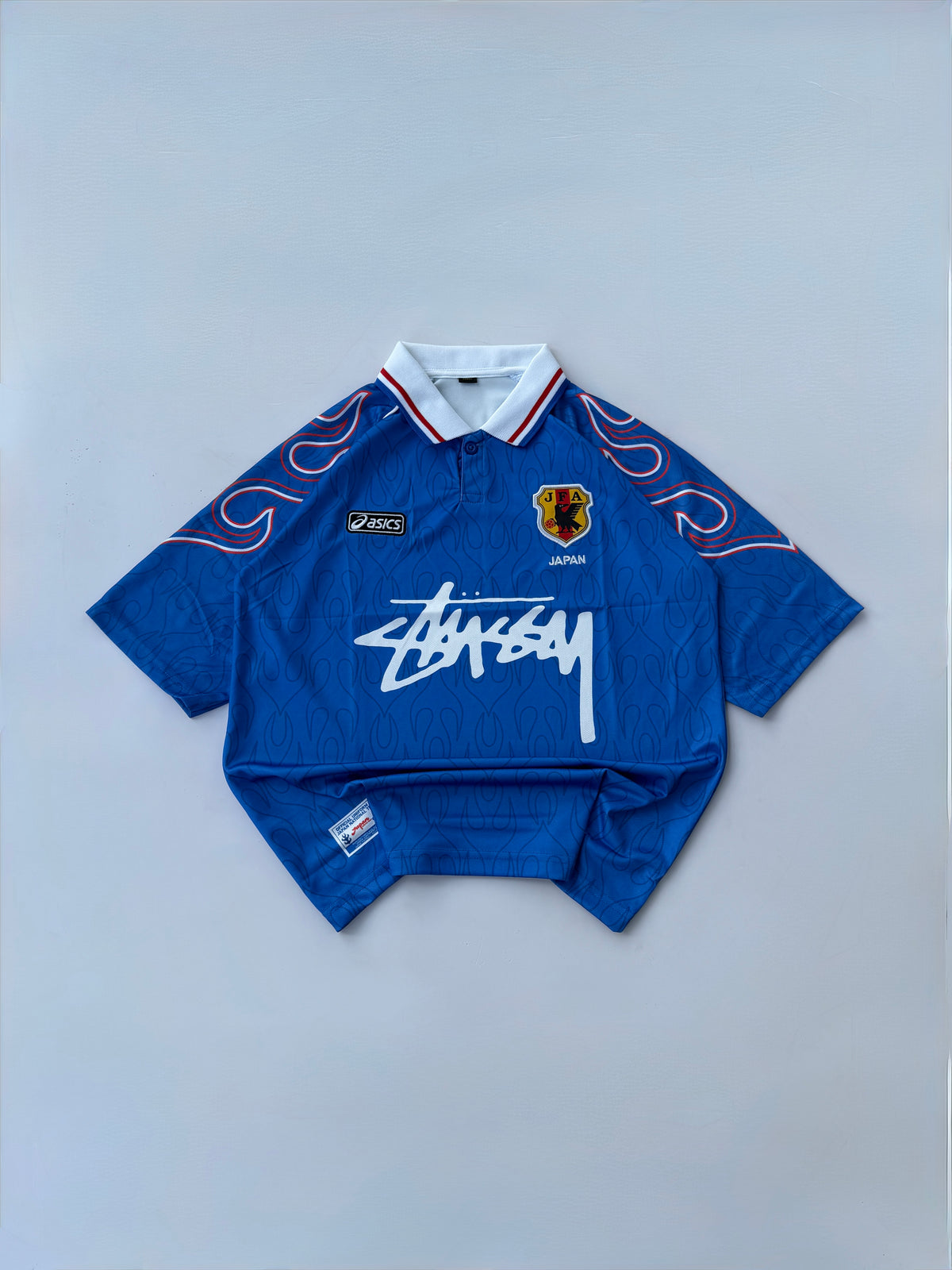 NAKATA 8 JAPAN X STUSSY 1998 HOME KIT FIVE SLEEVE EMBROIDERY