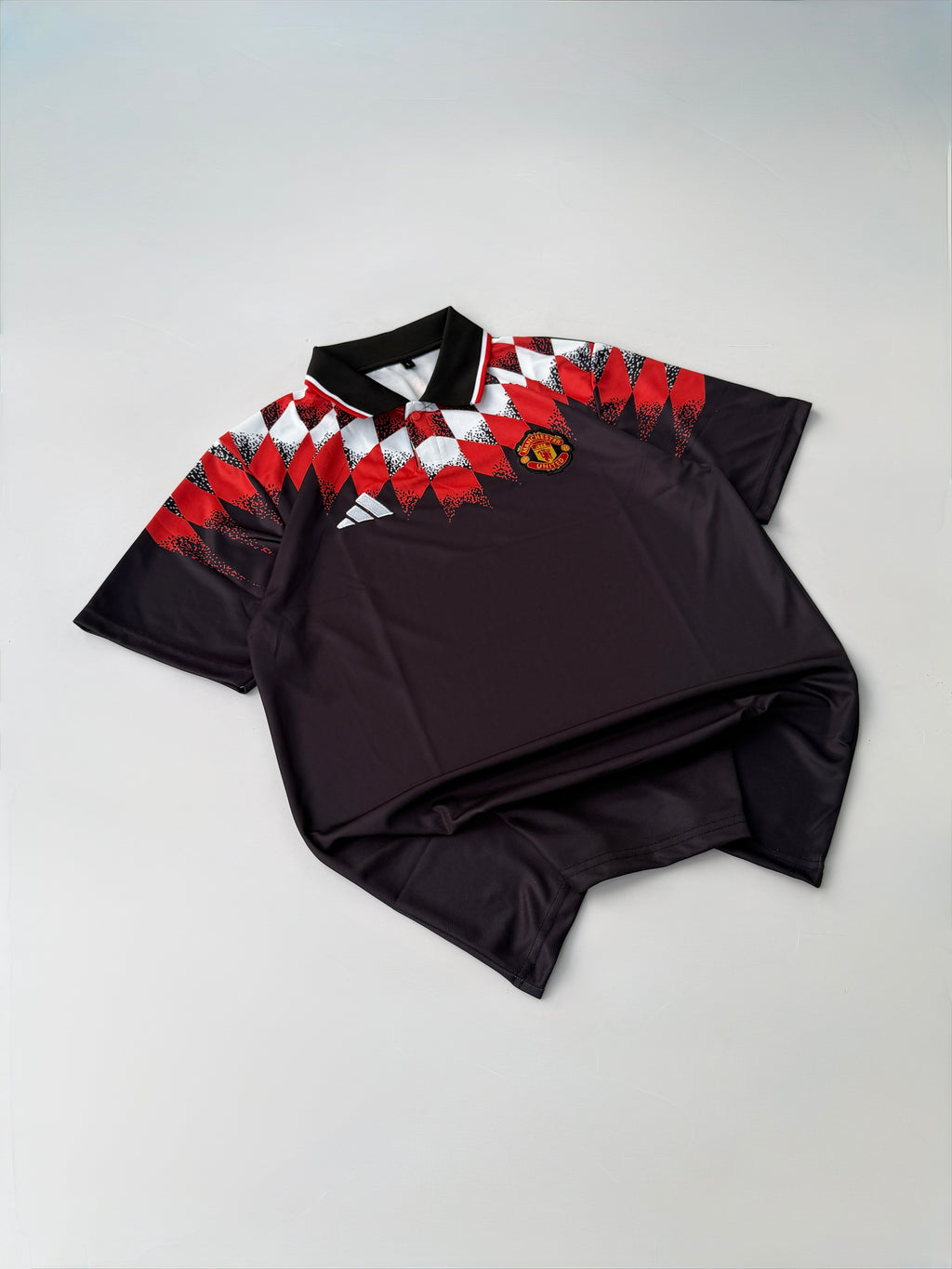 MANCHESTER UNITED NO 7 RETRO STYLE INSPIRED EMBROIDERY POLO KIT