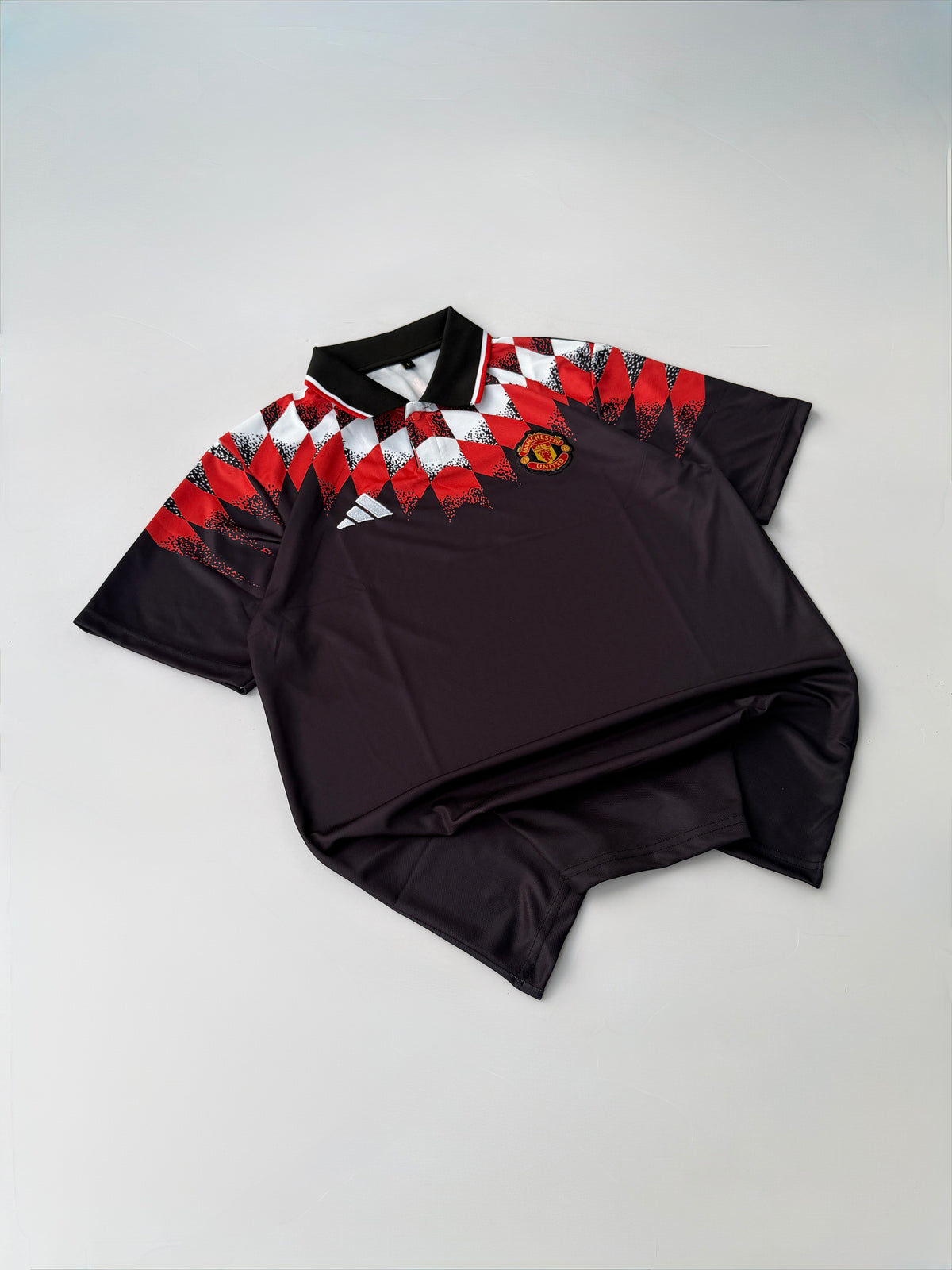 MANCHESTER UNITED NO 7 RETRO STYLE INSPIRED EMBROIDERY POLO KIT