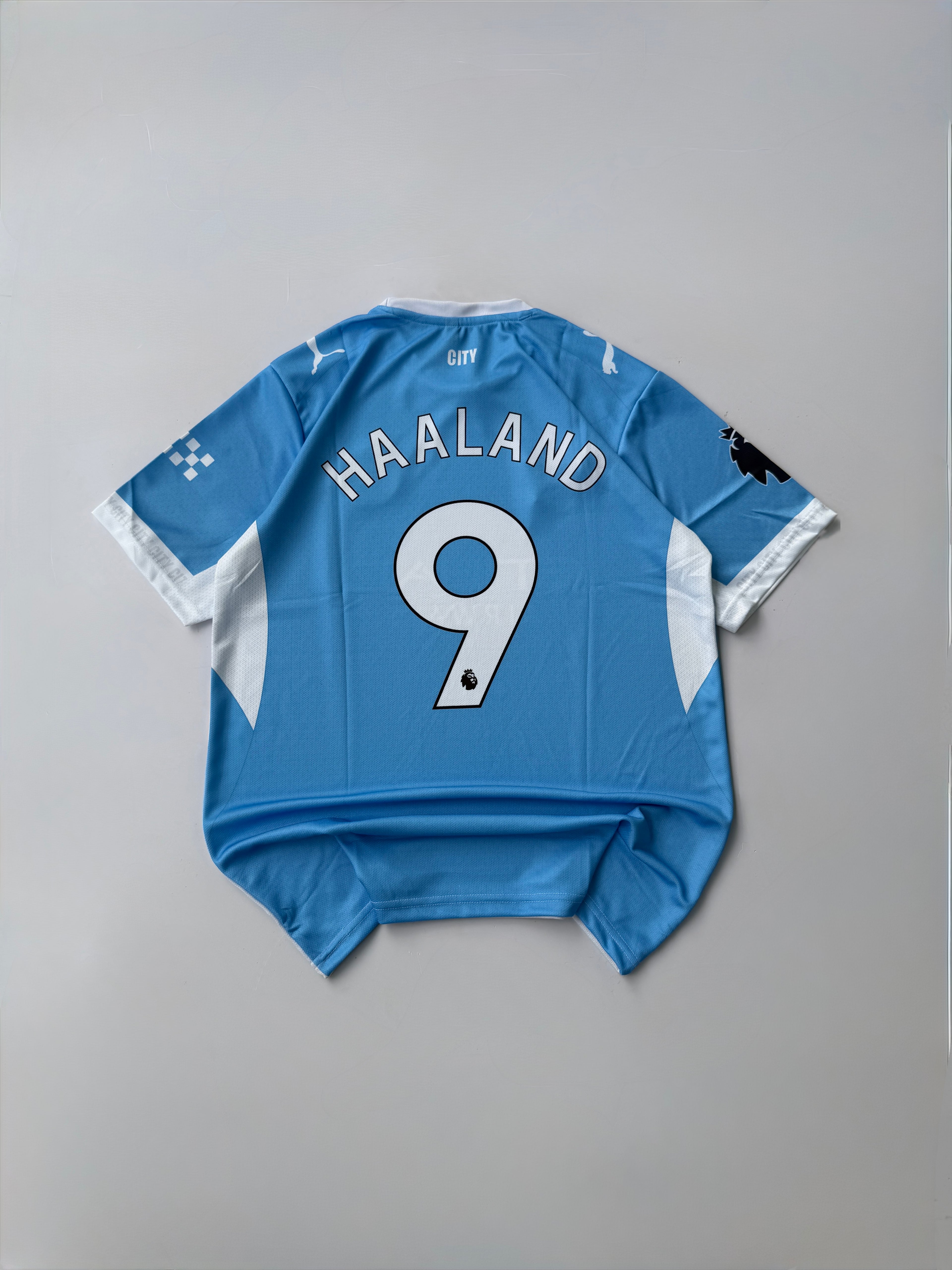 HAALAND 9 MANCHESTER CITY 2026/27 NEW SEASON HOME KIT EMBROIDERY