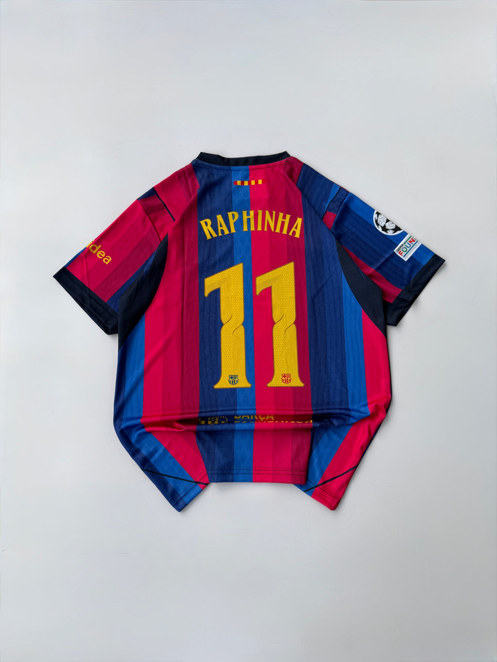 RAPHINHA 11 BARCELONA 2026/27 NEW SEASON HOME KIT EMBROIDERY