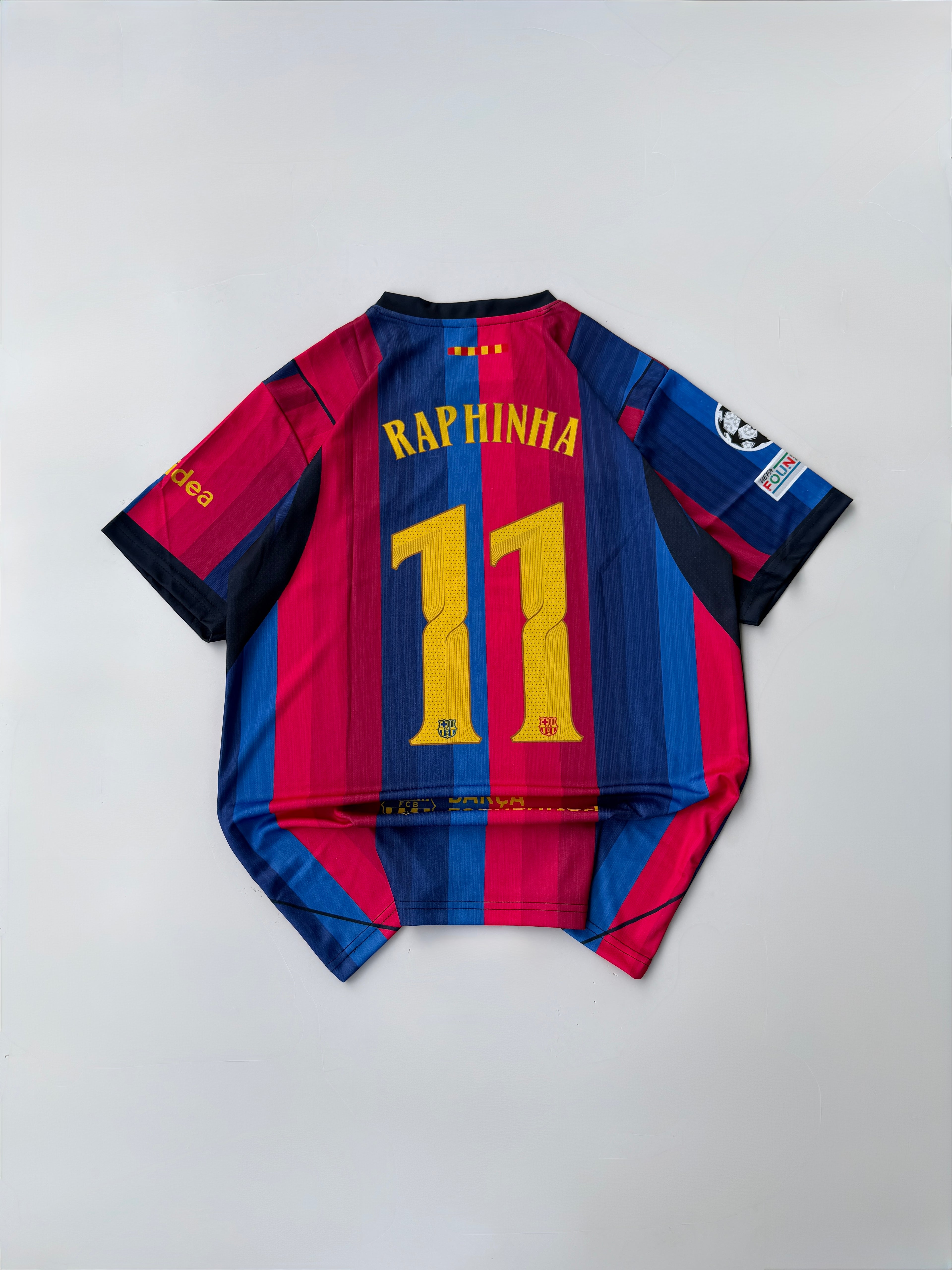RAPHINHA 11 BARCELONA 2026/27 NEW SEASON HOME KIT EMBROIDERY