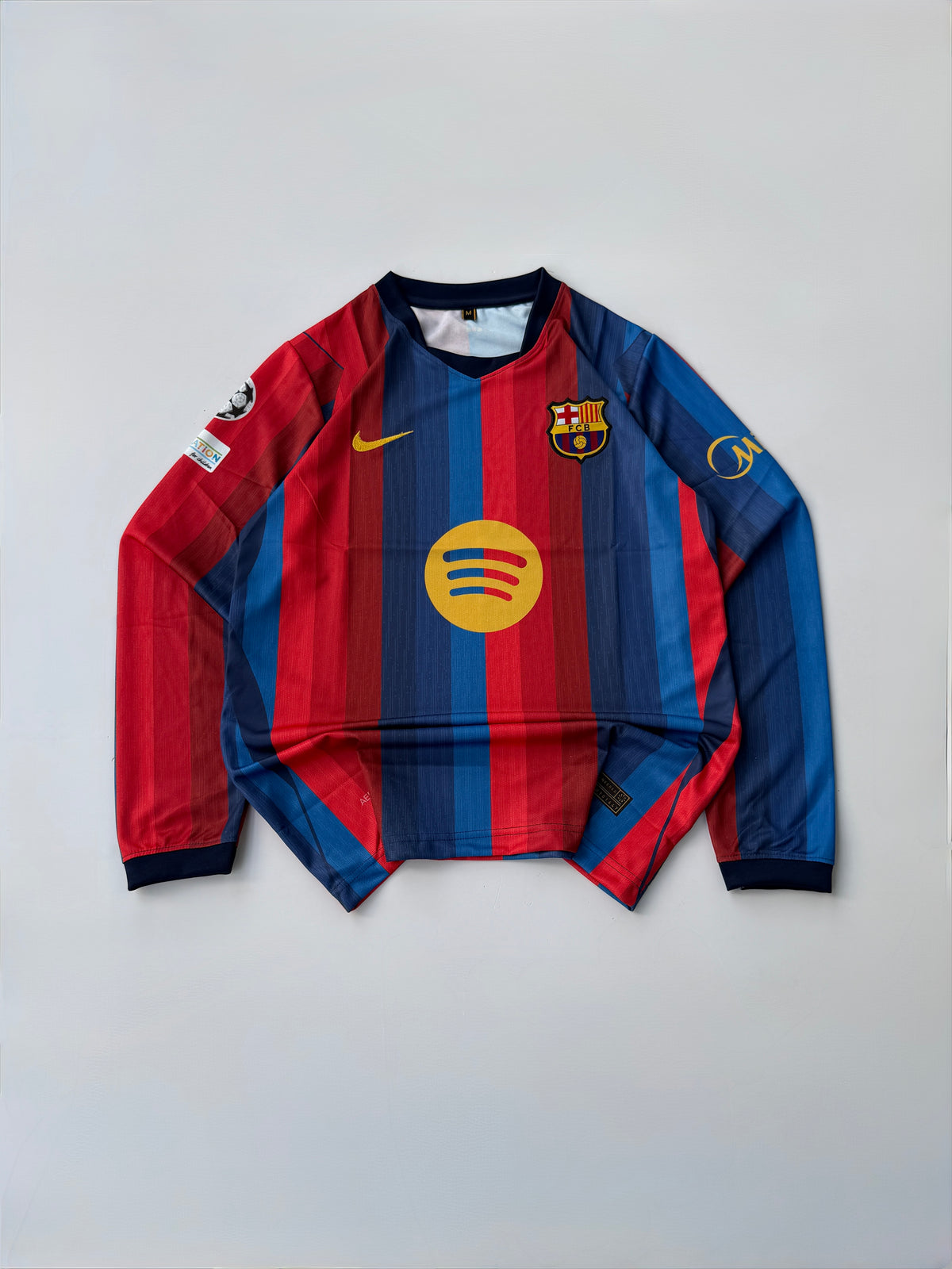 NO NAME BARCELONA 2026/27 HOME KIT FULL SLEEVE EMBROIDERY