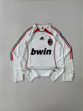 MALDINI 3 AC MILAN 2006/07 RETRO AWAY KIT EMBROIDERY FULL SLEEVE