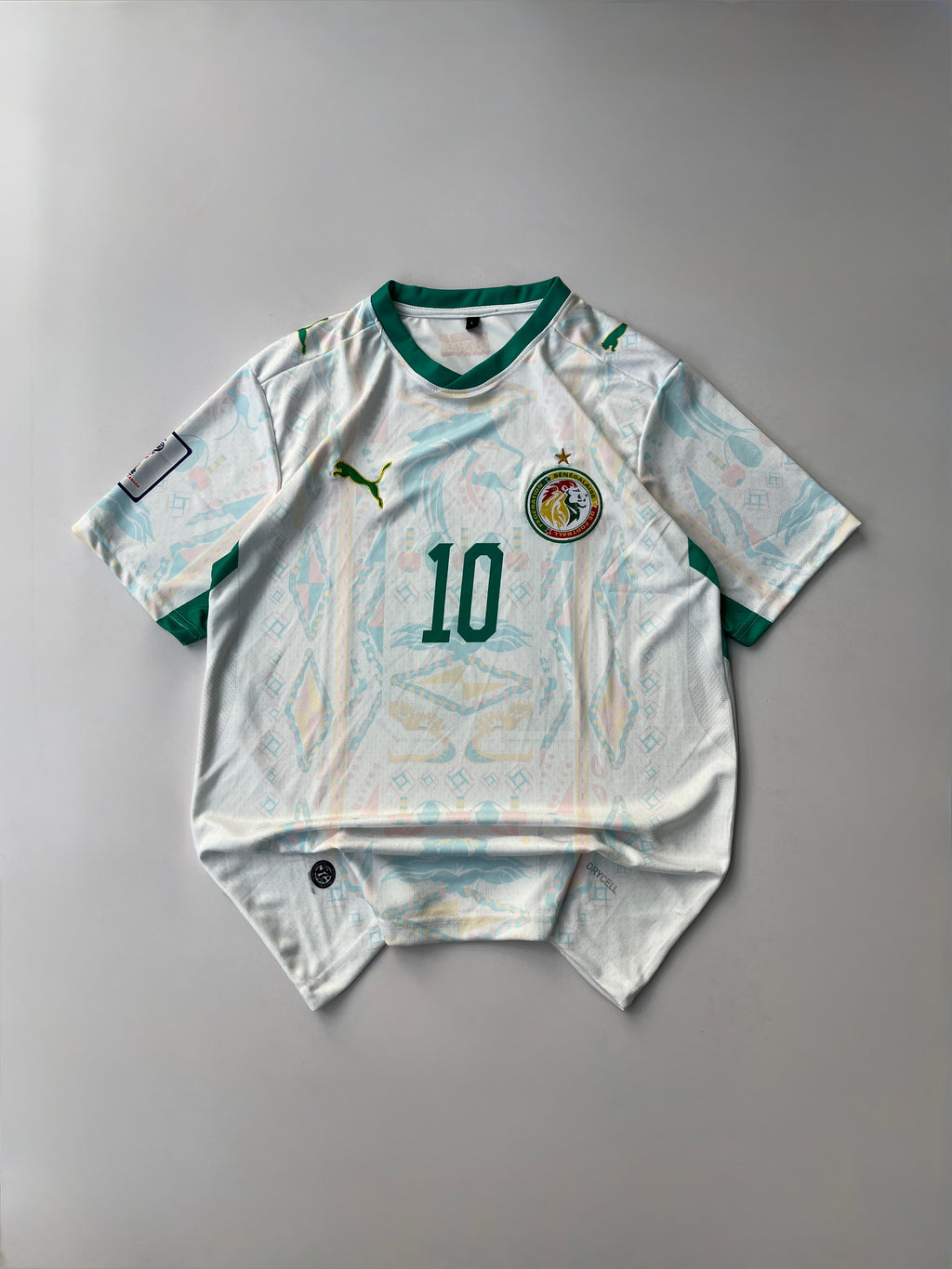 SADIO MANE 10 SENEGAL 25/26 WORLD CUP HOME KIT EMBROIDERY