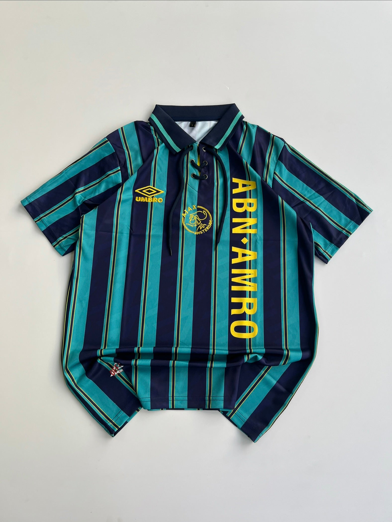CRUYFF 14 AJAX 1993/94 RETRO AWAY KIT  EMBROIDERY
