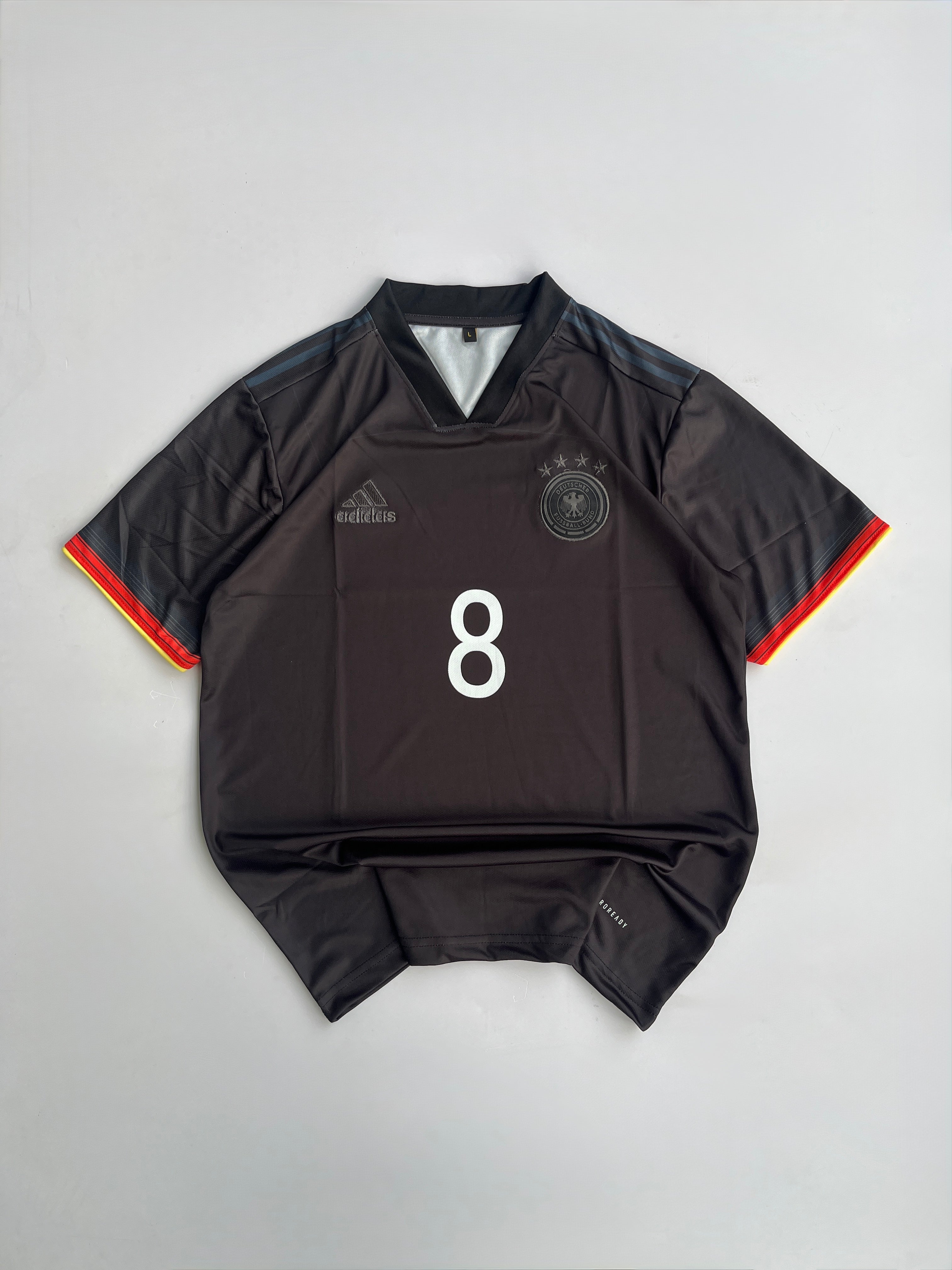 TONI KROOS 8 GERMANY 2020/21 AWAY KIT EMBROIDERY