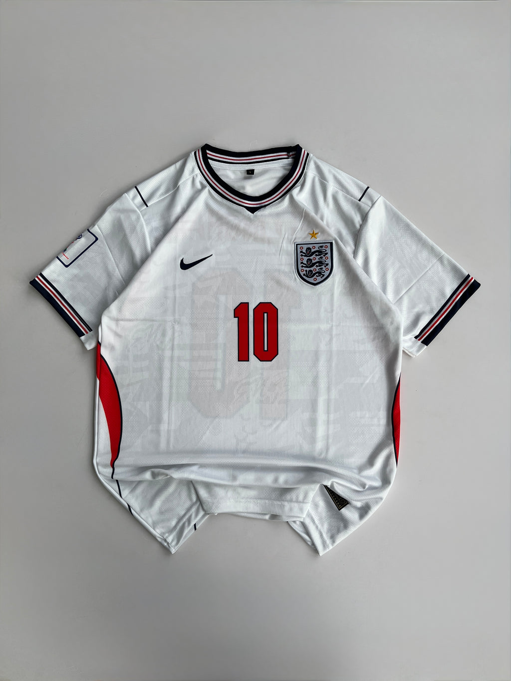 BELLINGHAM 10 ENGLAND WORLD CUP HOME KIT 2026
EMBROIDERY